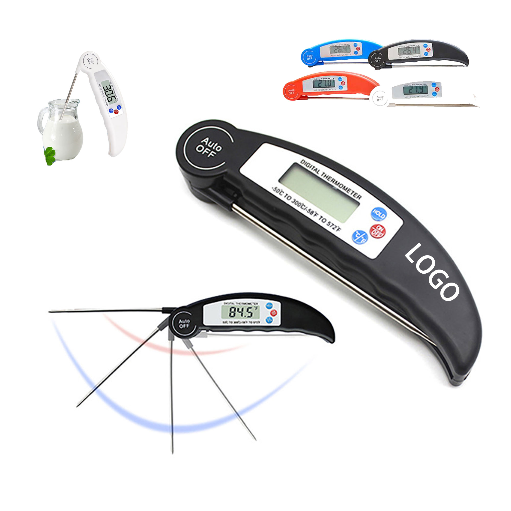 Foldable Digital Thermometer 1