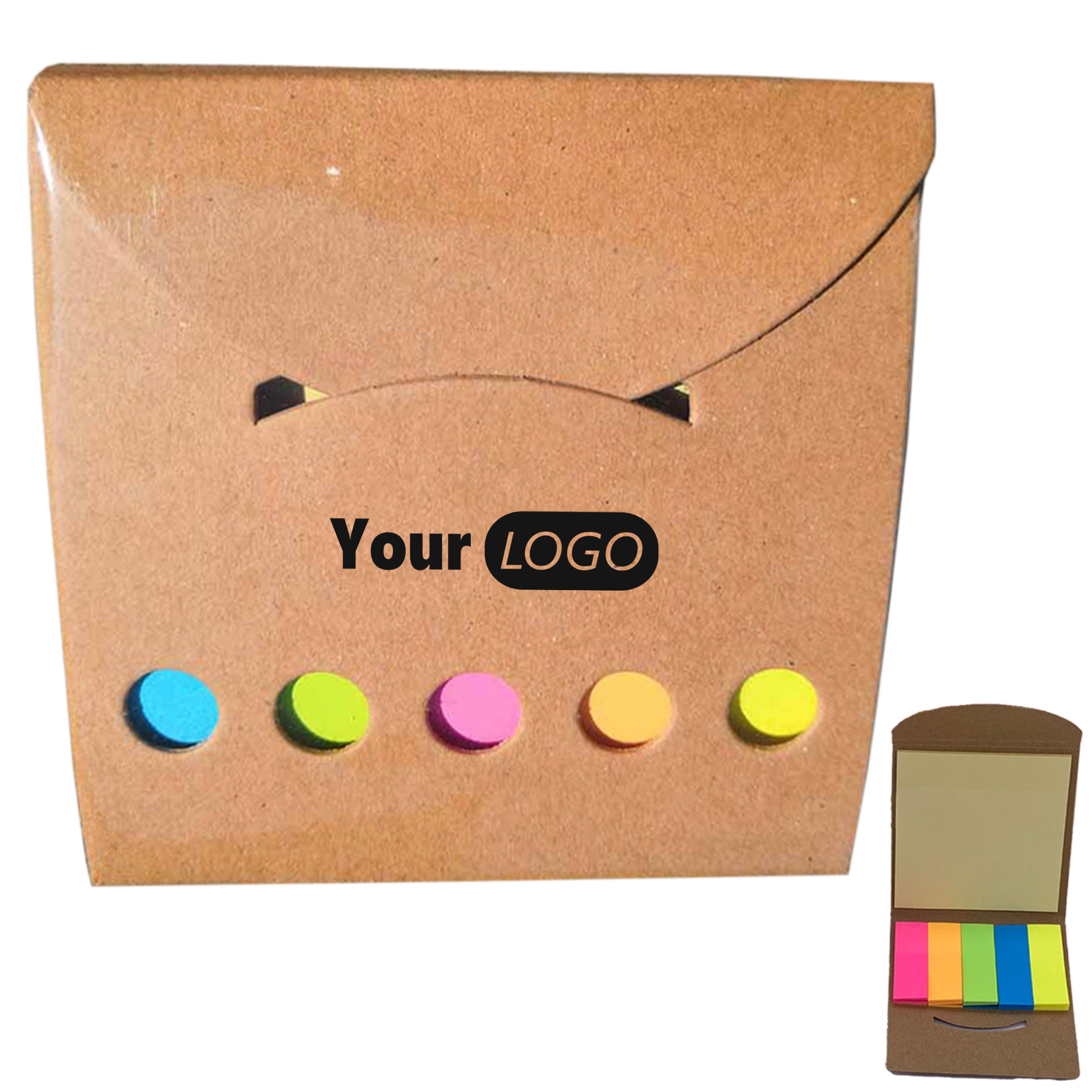 Kraft Paper Portable and Tearable Memo Notebook 4