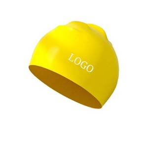 Silicone Ear Protection Swimming Cap 3