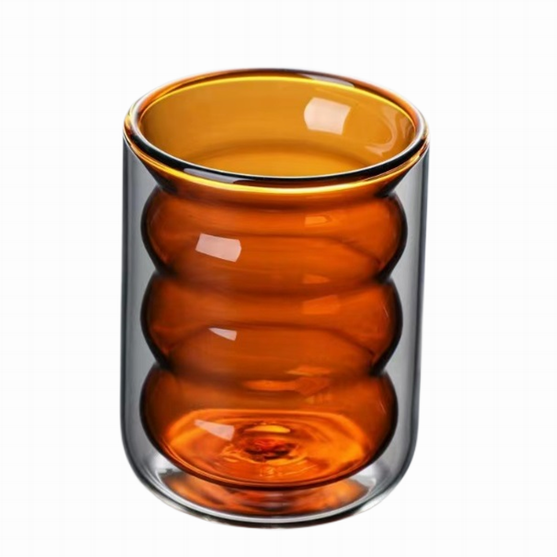 6 OZ Double Wall Glass Cup 7