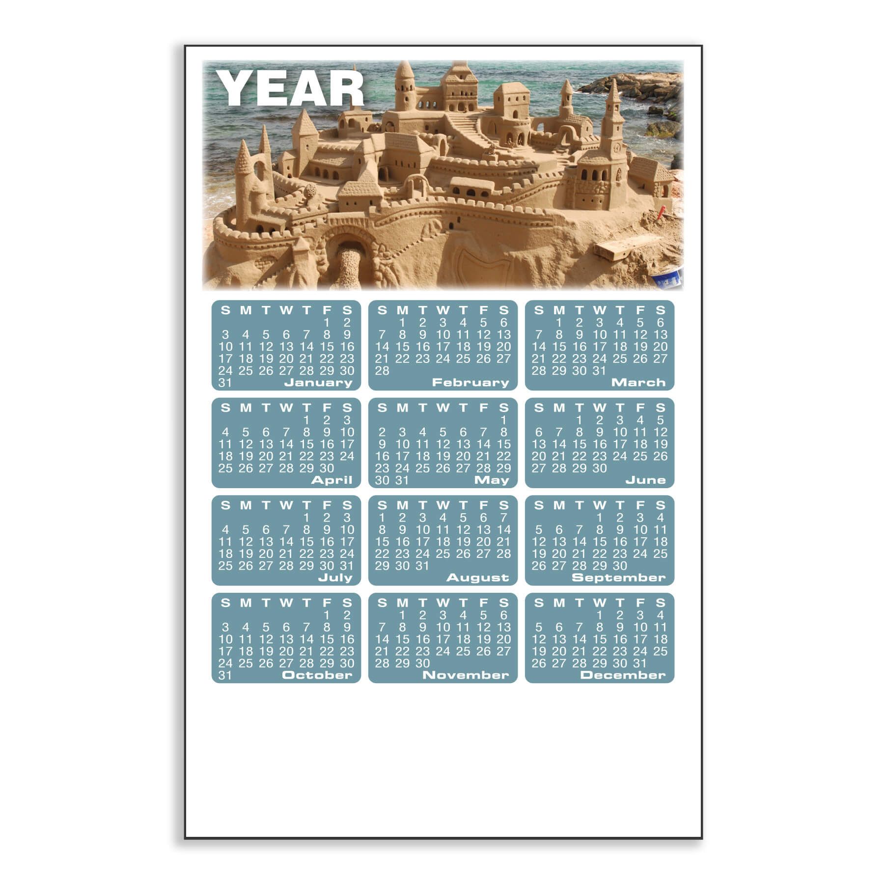 XL Magnetic Calendars 1