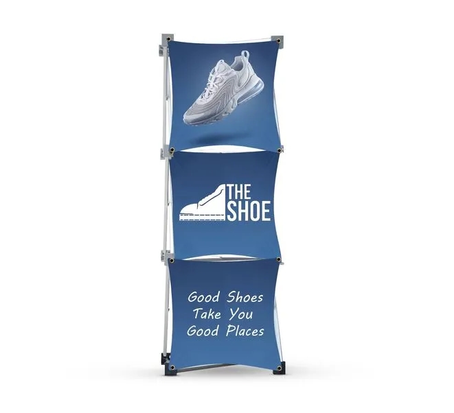 1x3 Micro GeoMetrix Table Top Display Package 12.60"x12.60" 2