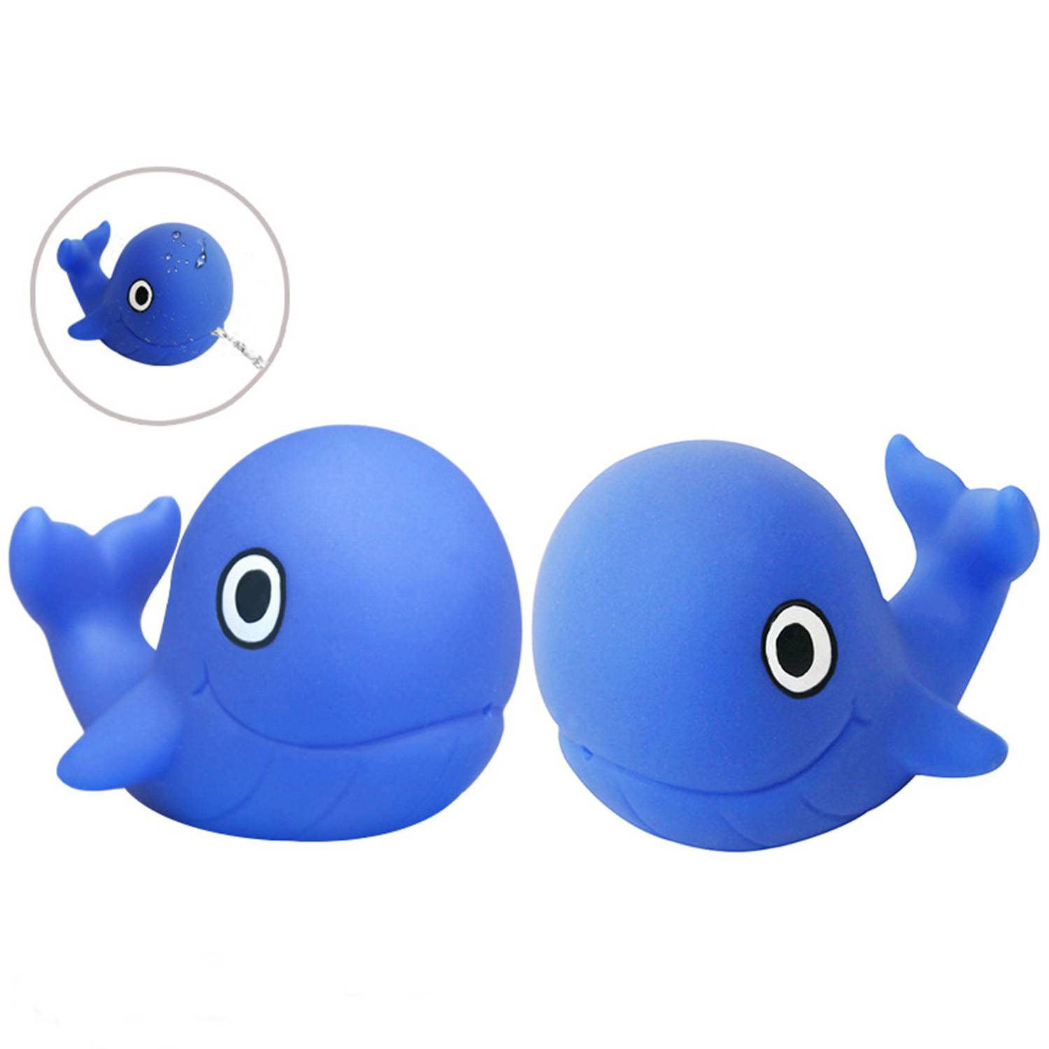 PVC Squirt Whales Bath Appease Toy 6