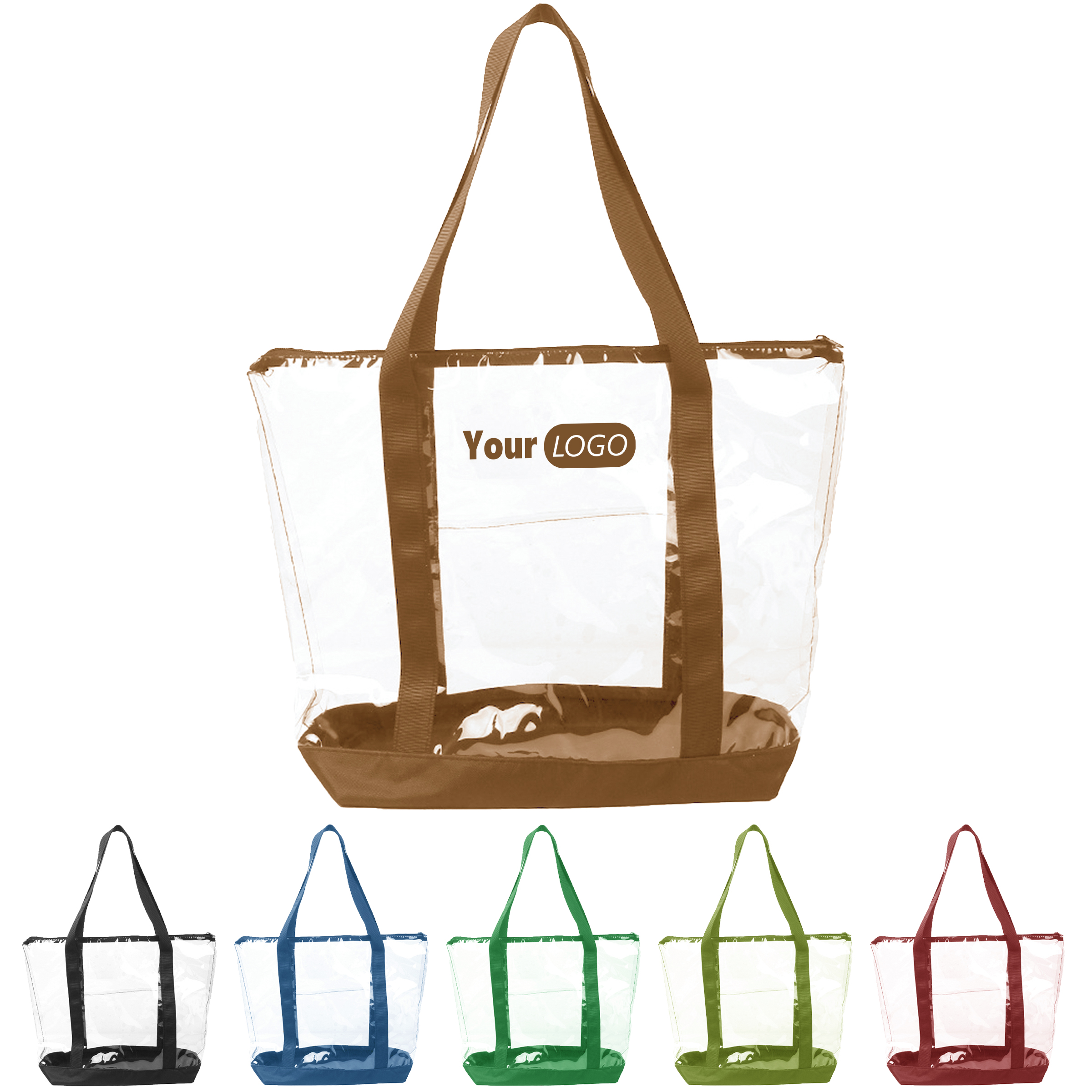 Pvc Clear Tote Bag ?C A Versatile Choice For Security-Friendly Carrying 6