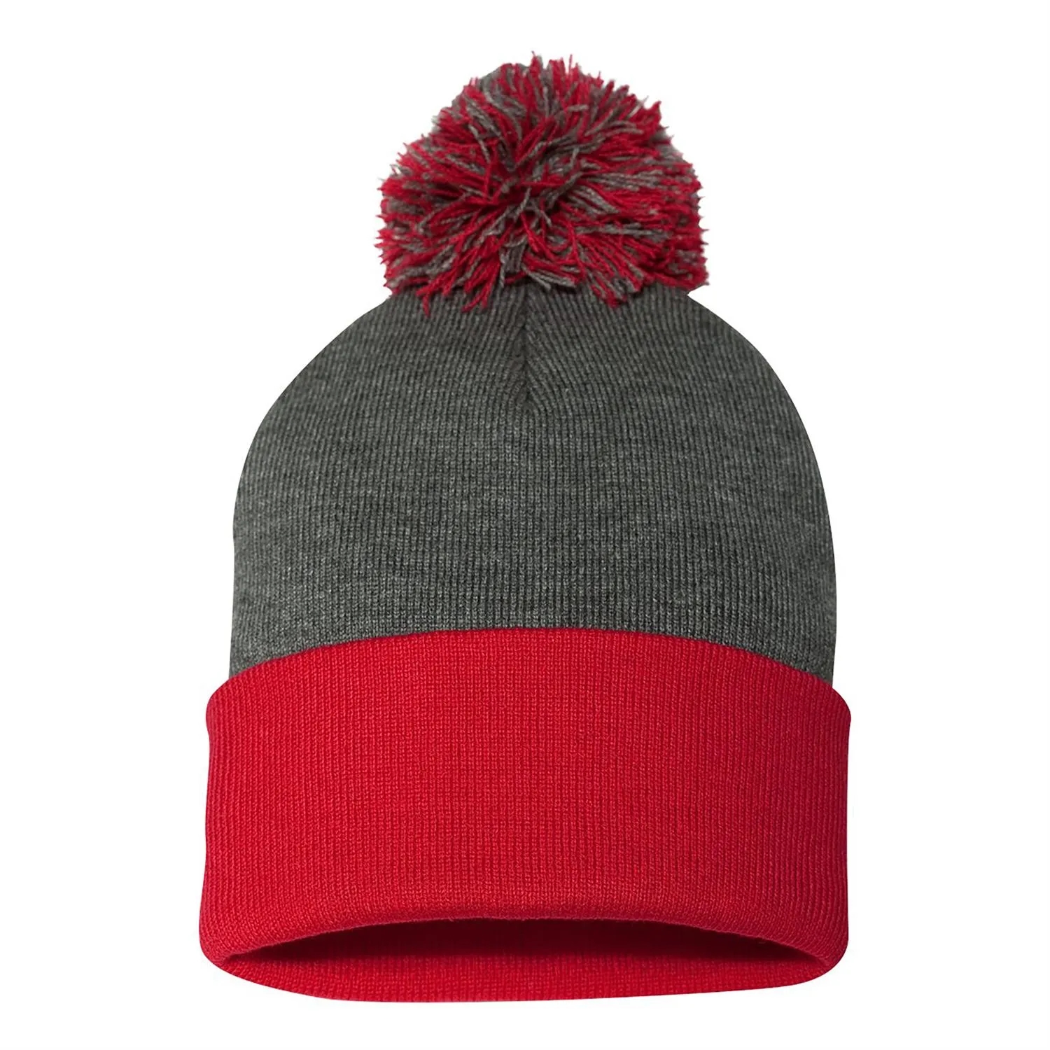 Sportsman Pom-Pom 12" Knit Beanie 53
