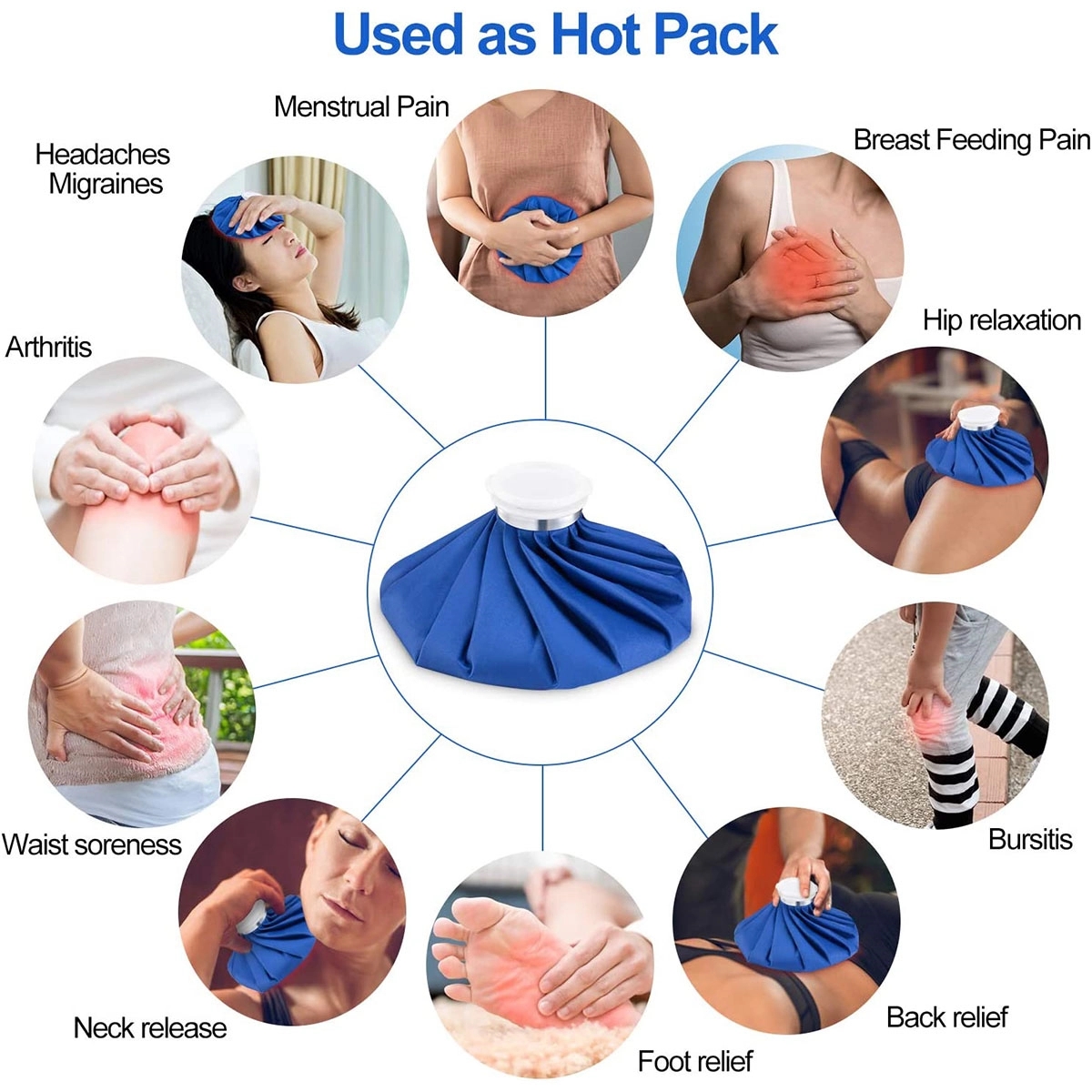 Hot Cold Reusable Ice Bag 1