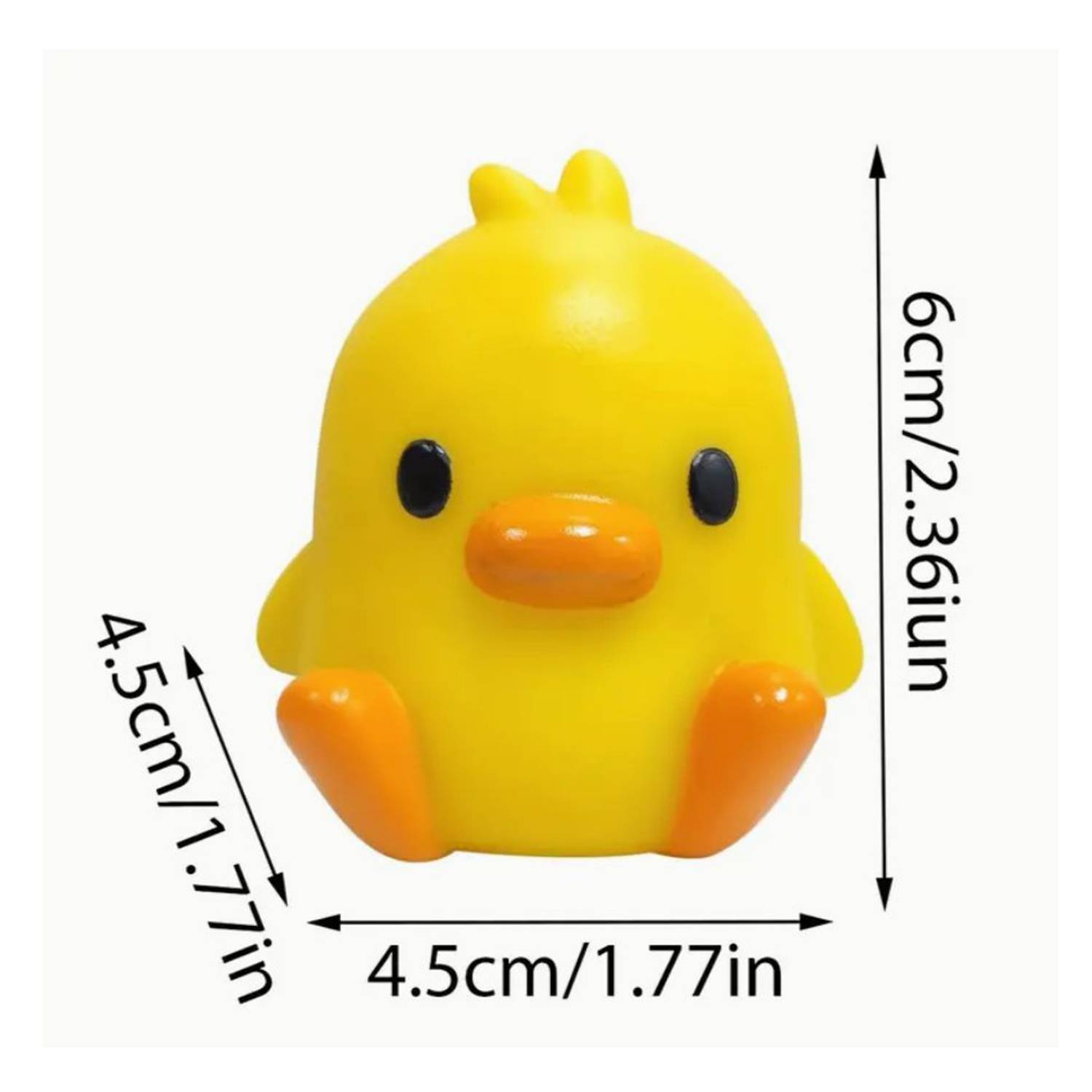 Mini Yellow Duck Shaped Night Light 3