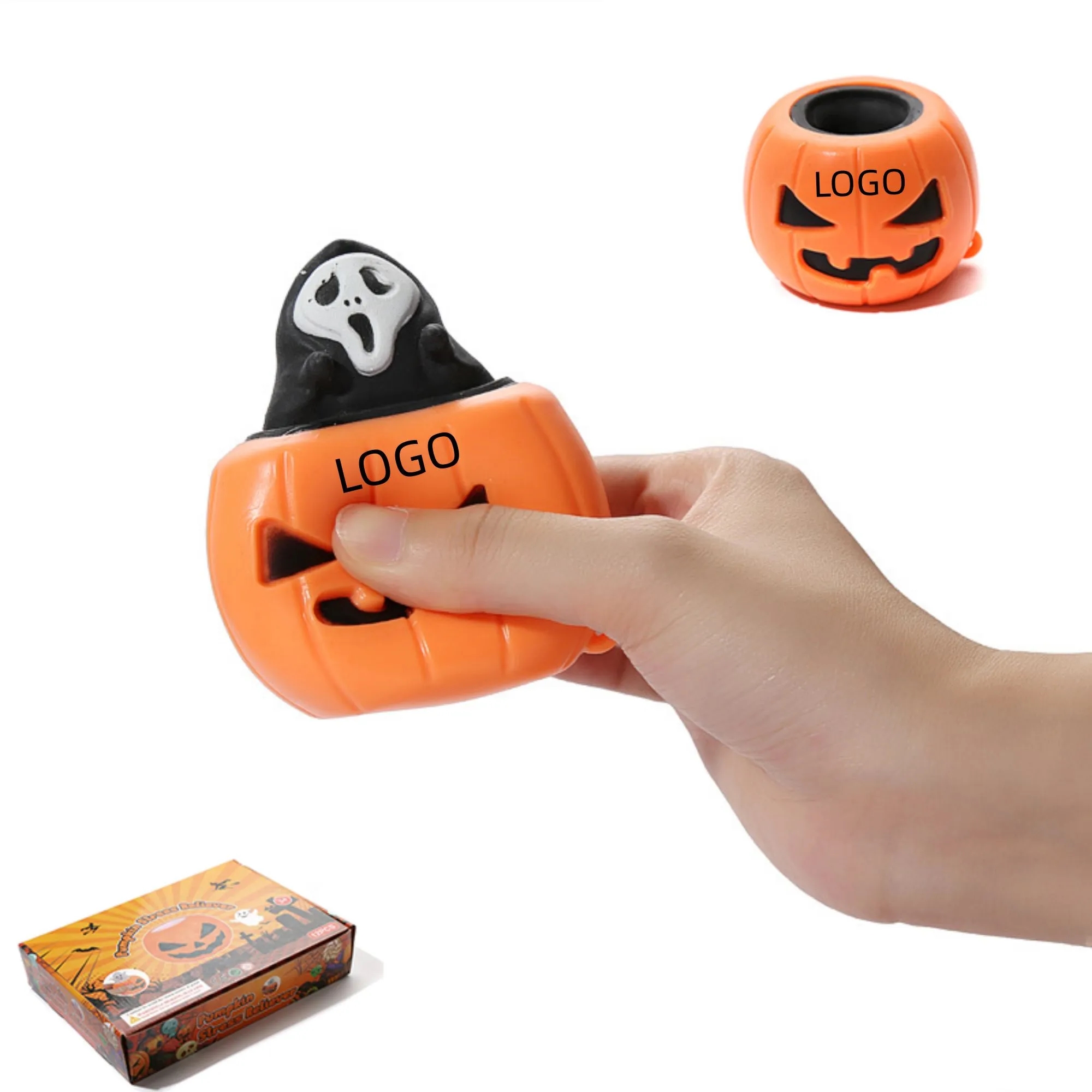 Halloween Pumpkin Stress Relief Toy 2