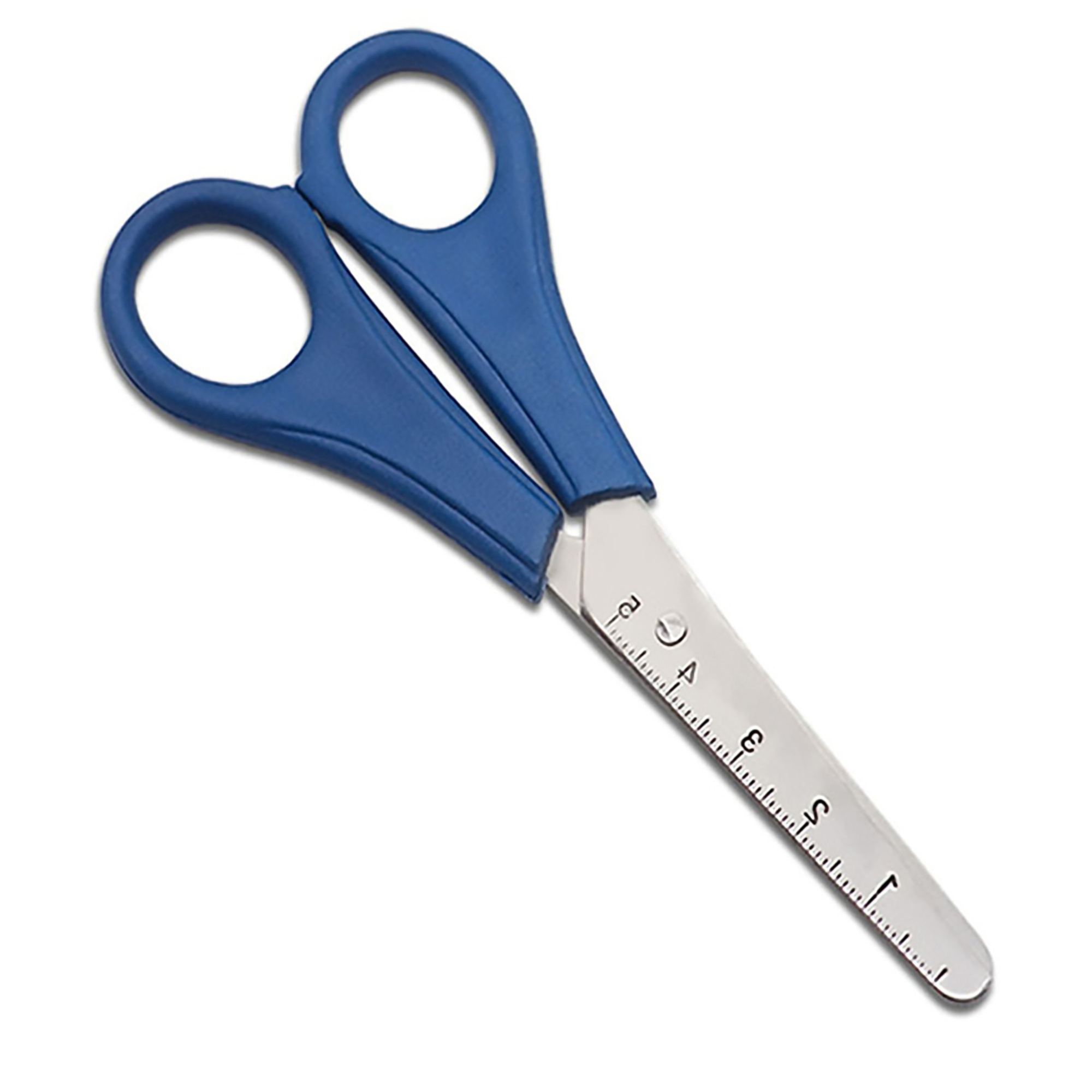 Polypropylene Safety Scissorts w/Ruler 6