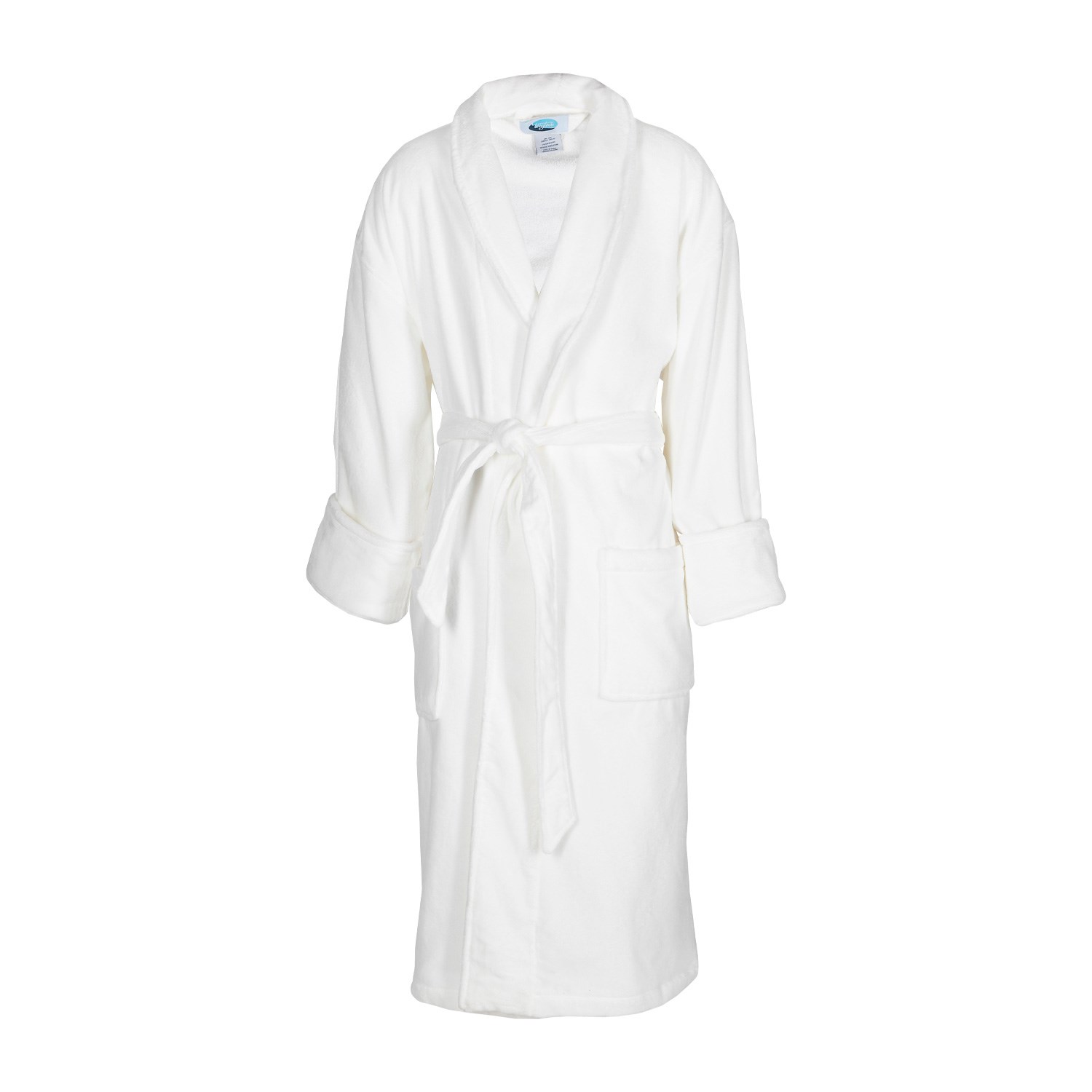 Terry Velour Shawl Collar Robe 1