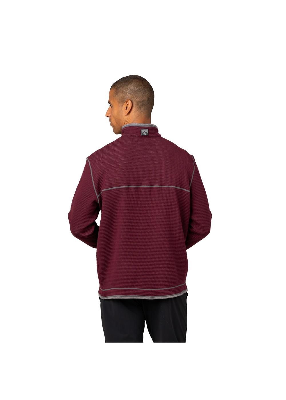 Storm Creek Men's Maverick Waffle Knit Quarter Zip 18