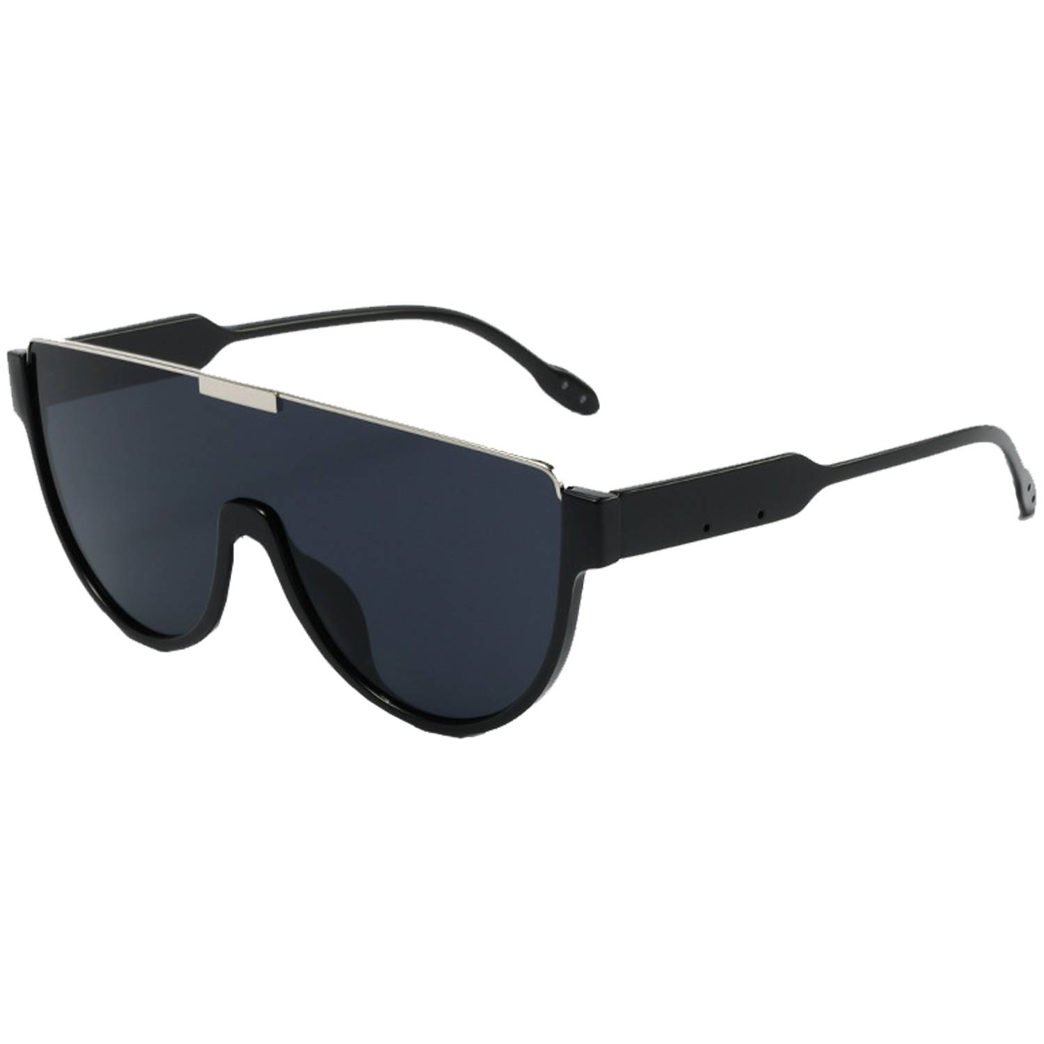 Vintage Semi-Round Oversized UV400 Sunglasses 6
