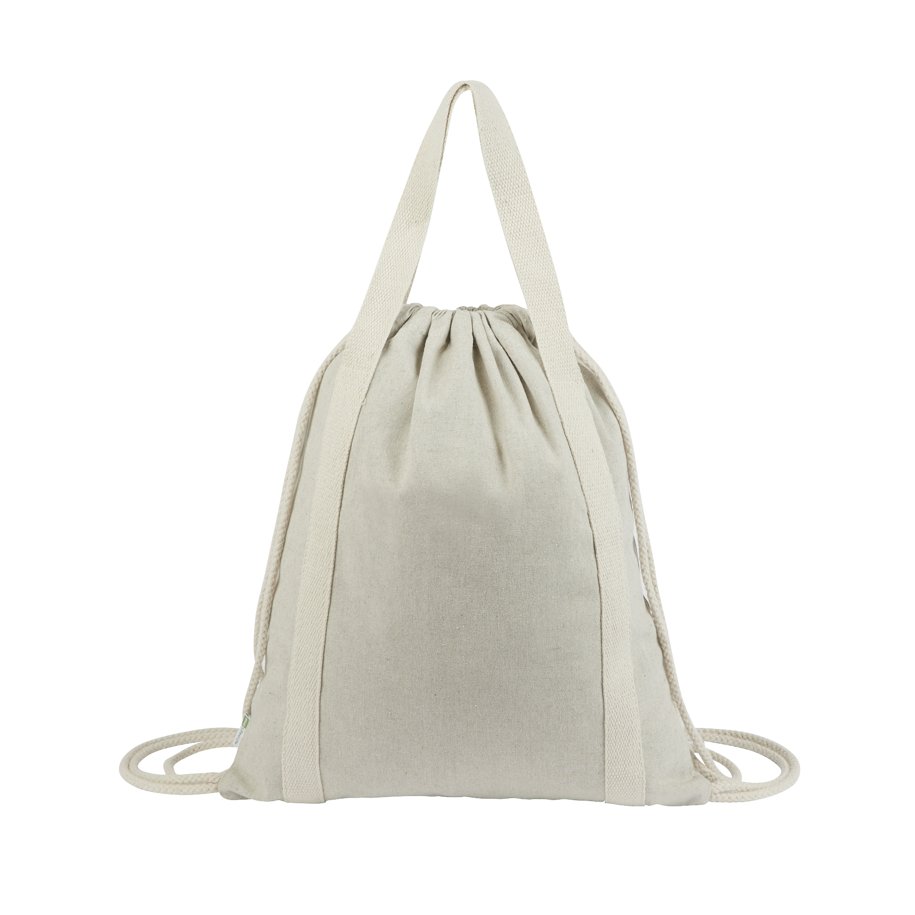 Renew II 9 oz. Recycled Cotton Drawstring Bag 16