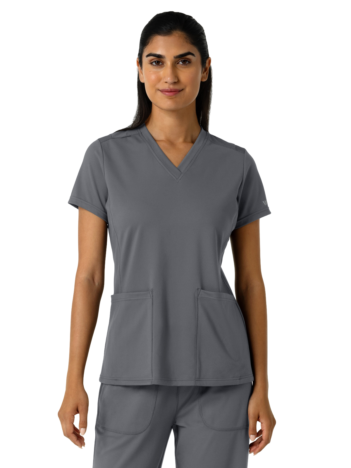 Wink - Renew Knit - Women's Two-Pocket V-Neck Scrub Top 11
