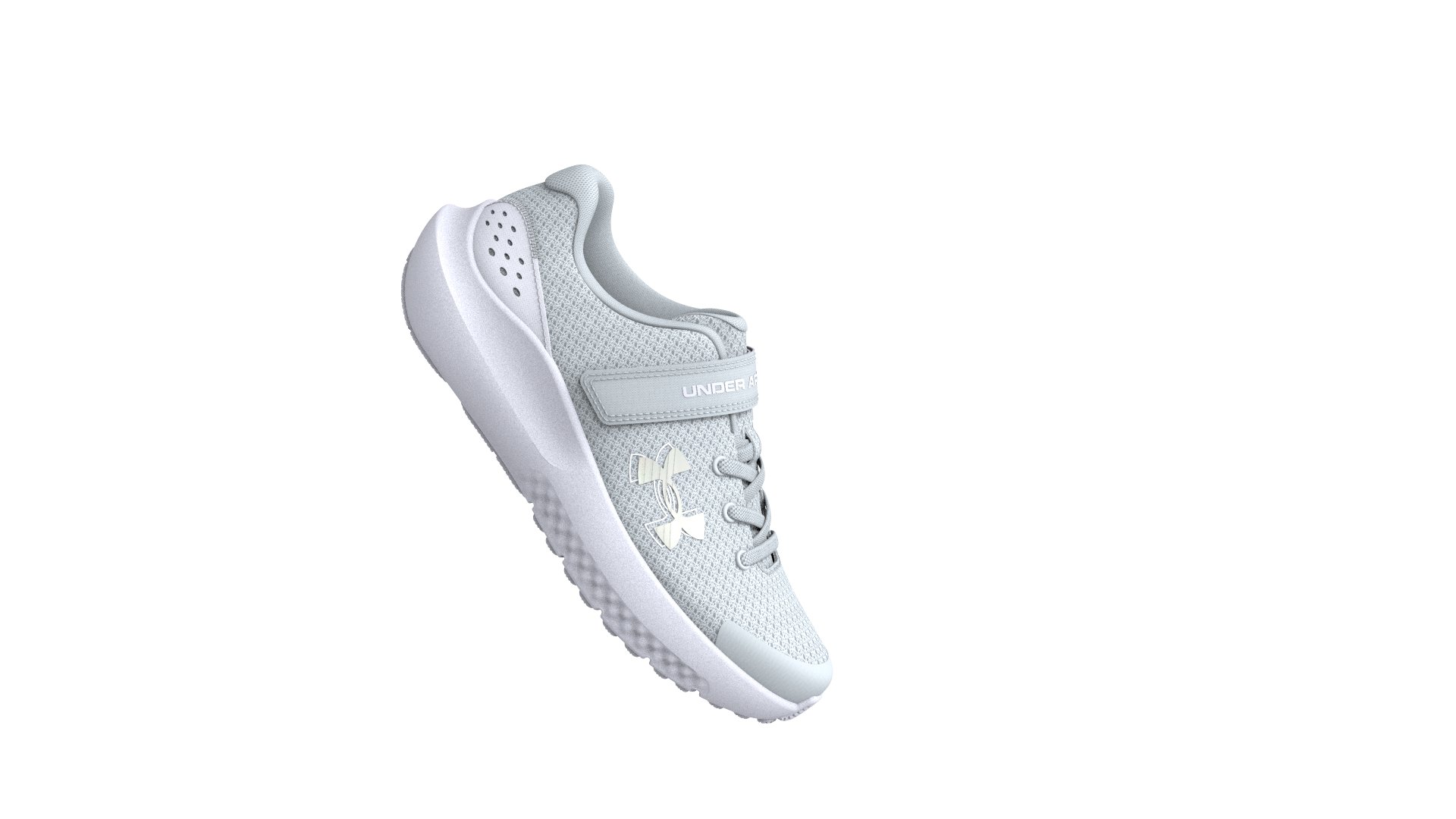 UA Surge 4 Running Girls' Pre-School Shoes 2