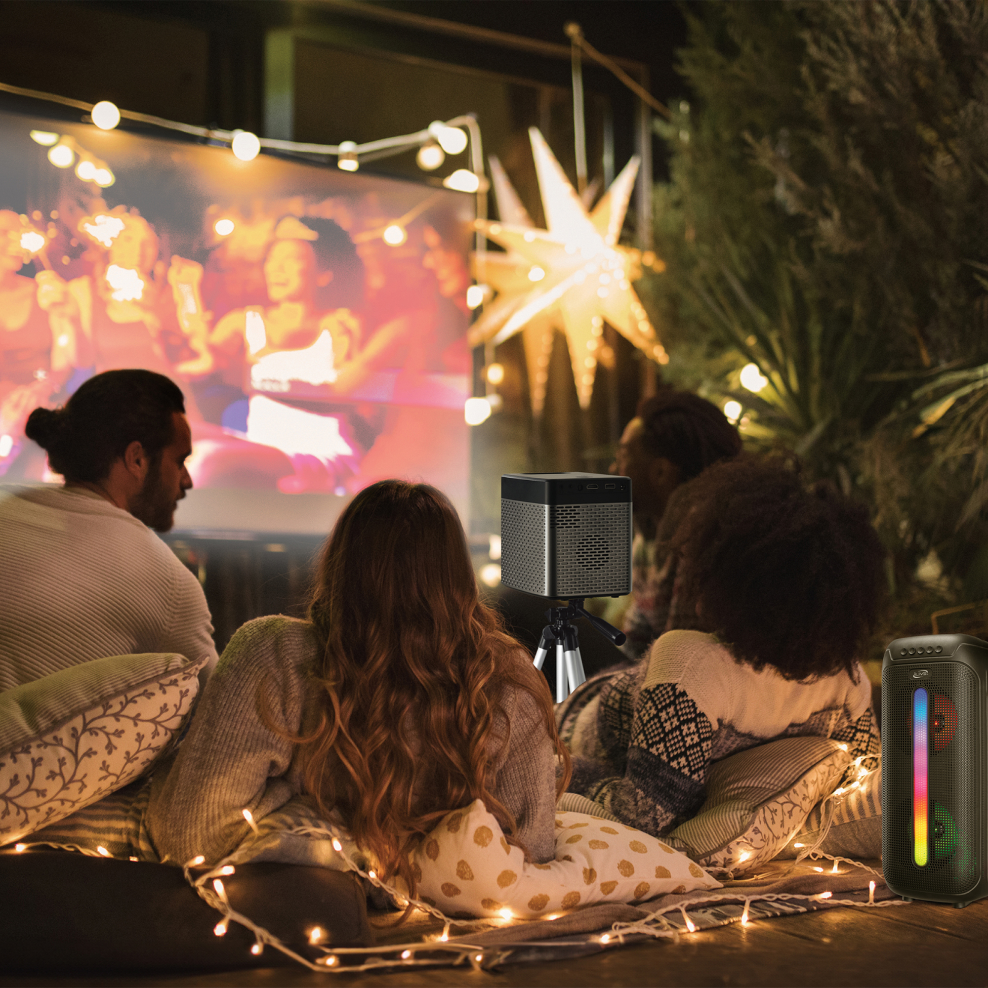 iLive™ Cinema Pop-Up Movie Theater Kit 22