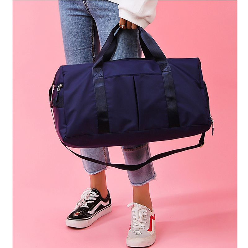 Sports Gym Bag Travel Duffel Bag w/Dry Wet Pocket 10