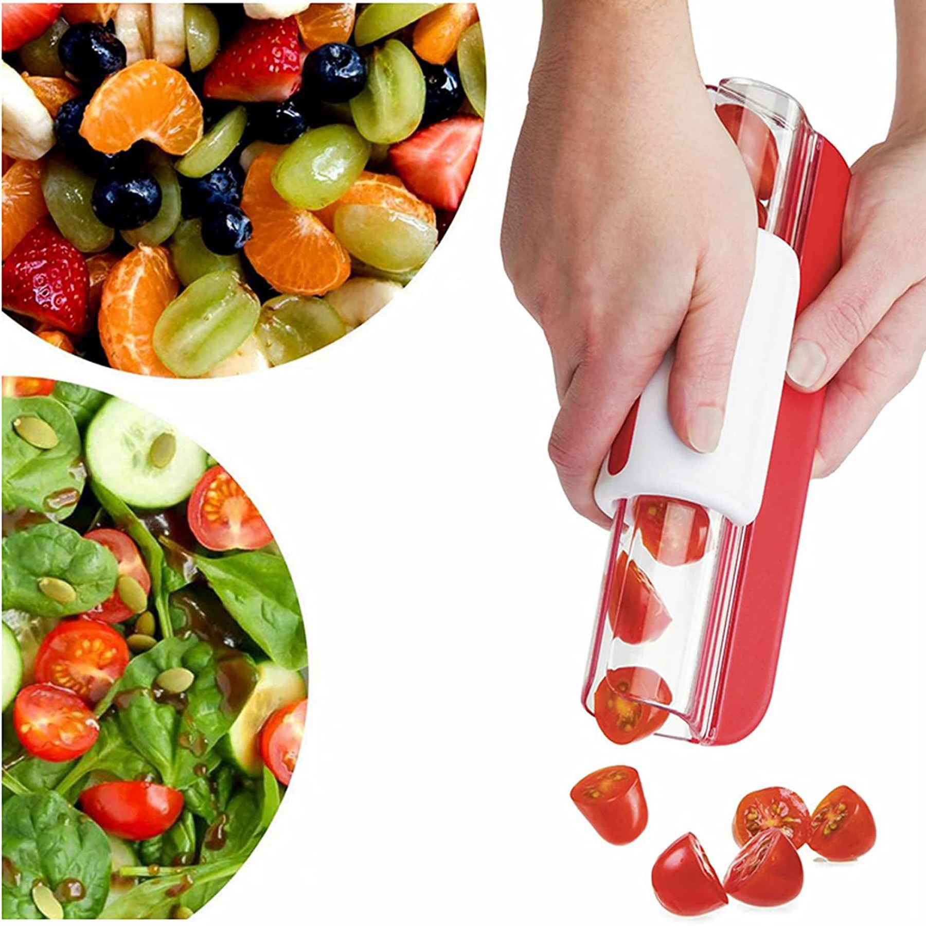 Grape Tomato Zipper Fruit Slicer 2
