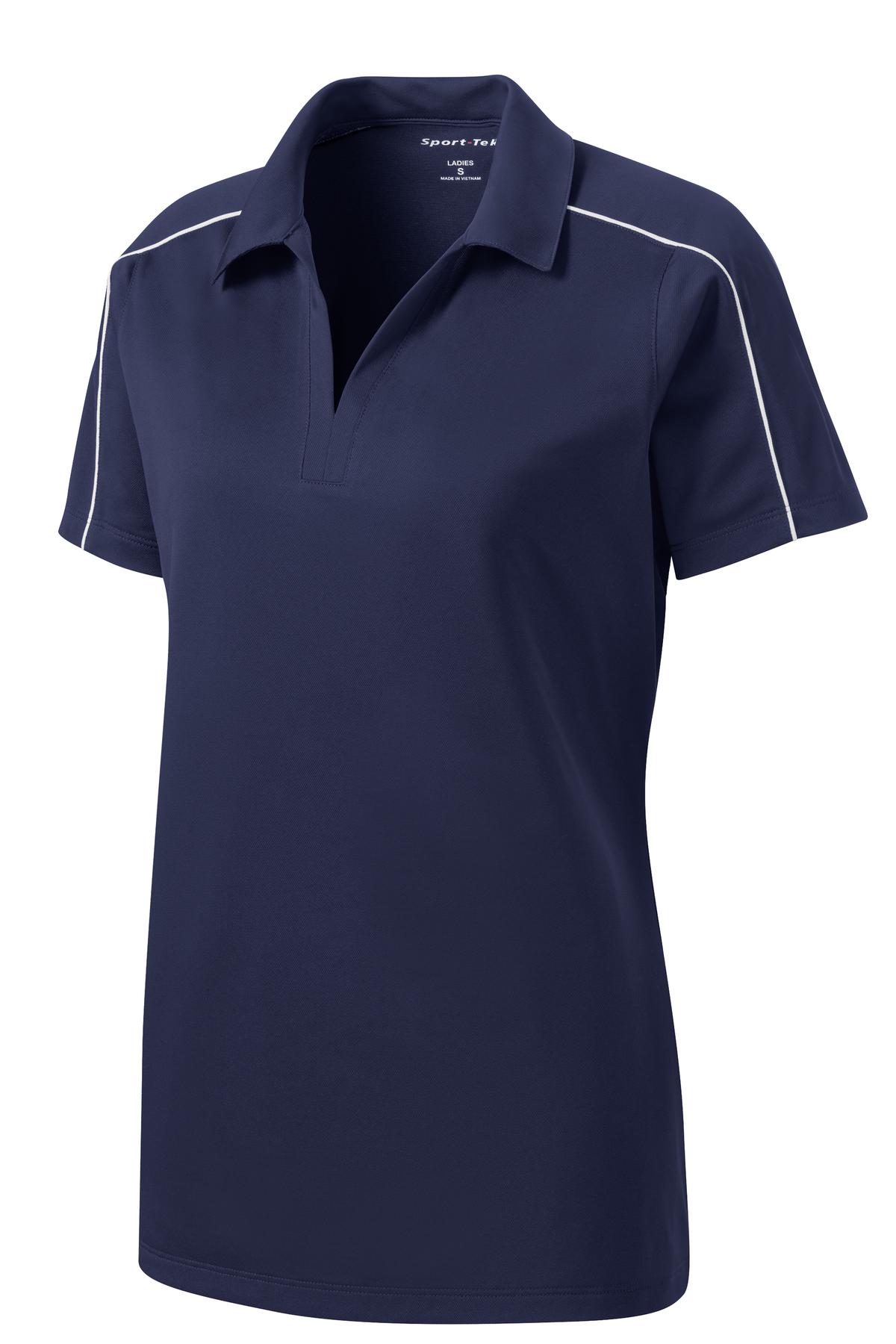 Sport-Tek Women's Micropique Sport-Wick Piped Polo. LST653 19