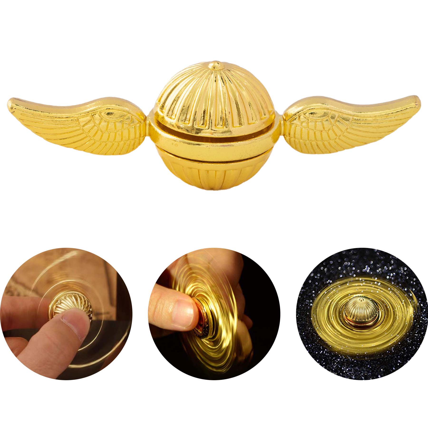 Gold Fidget Spinner 2