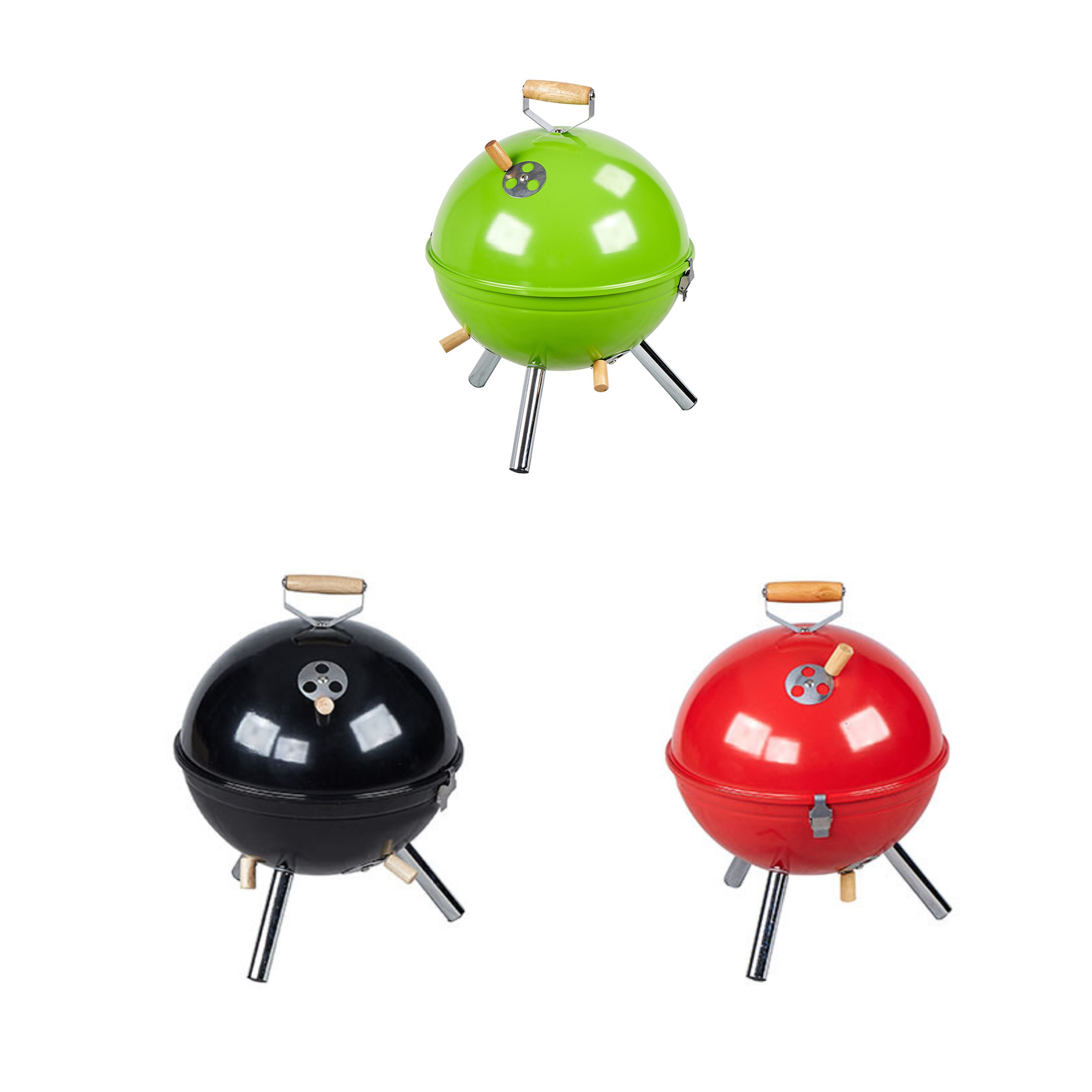 Ball Shape Charcoal Grill (direct import) 2