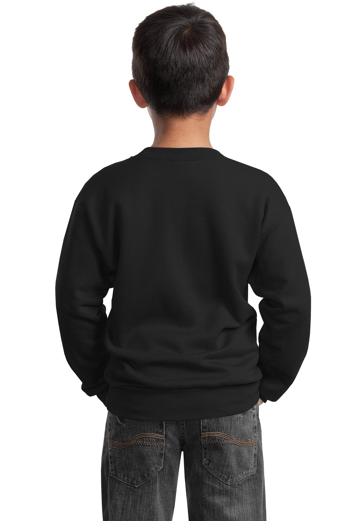 Port & Company® Youth Core Fleece Crewneck Sweatshirt 22