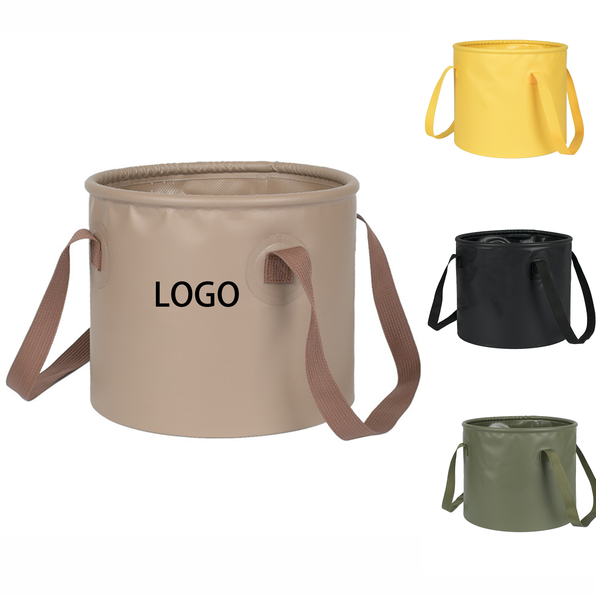 20L Outdoor Camping Handle Folding Bucket MOQ 1pcs 2