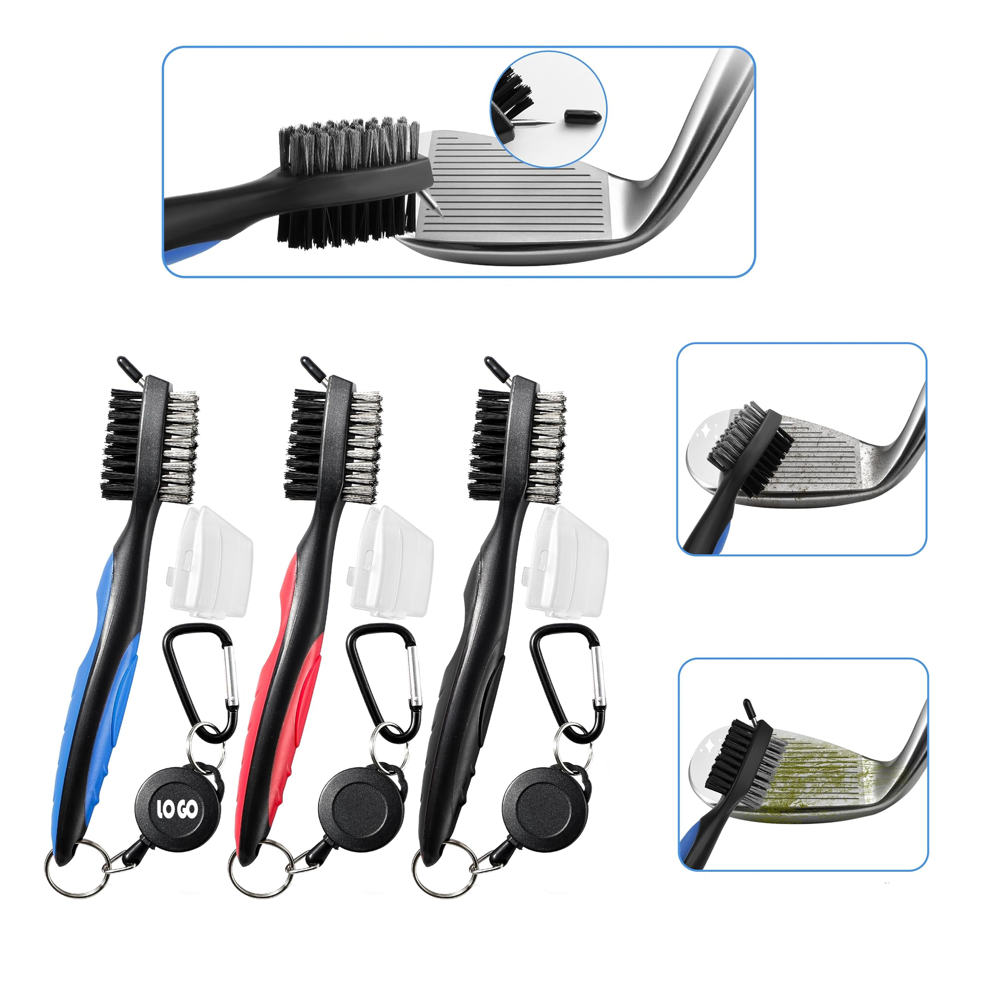 Golf Accessories Club Cleaning Brush 2