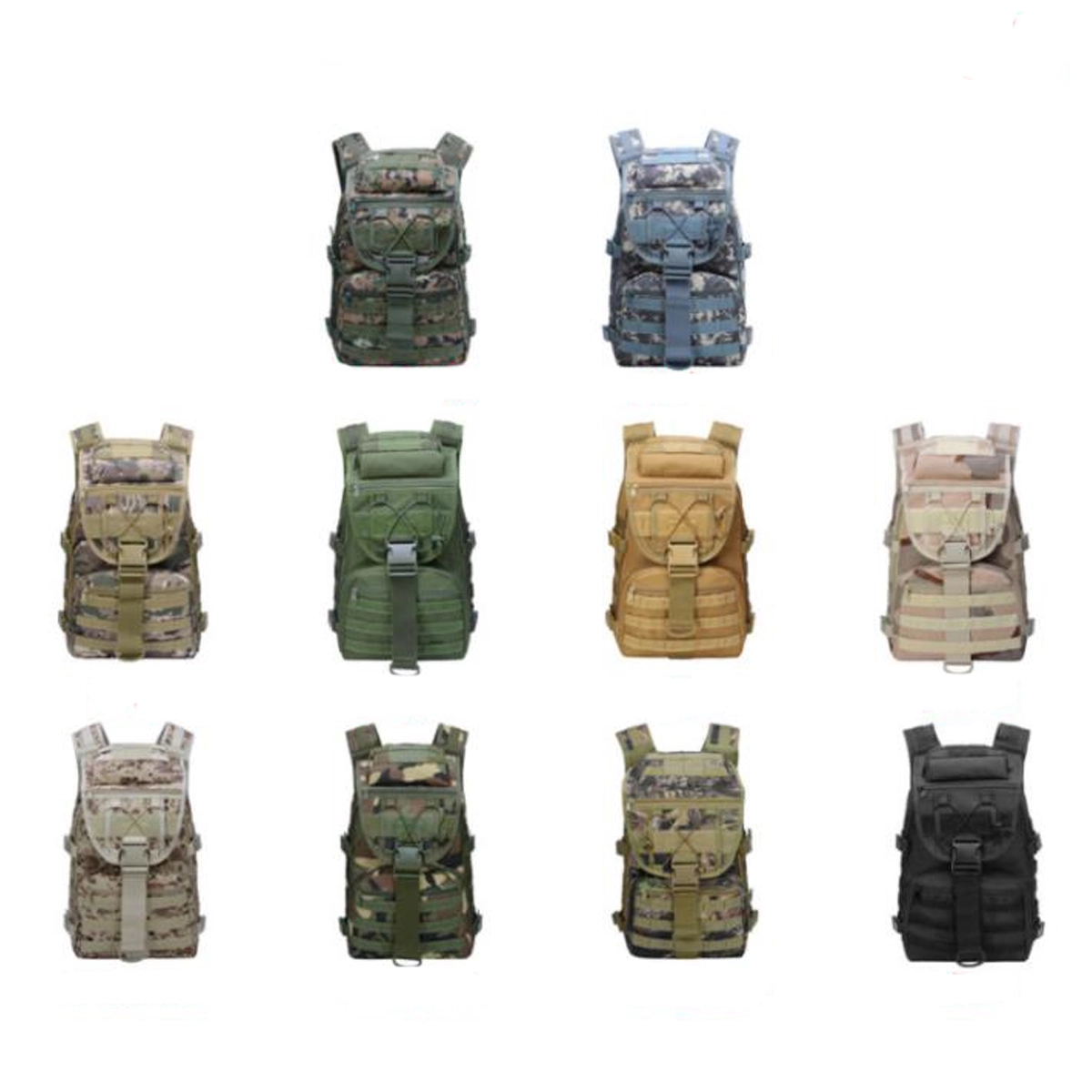 Military Tactical Combat Backpack Bag 3
