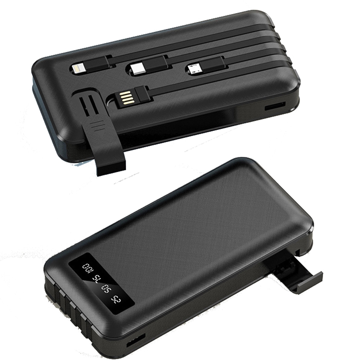 3-in-1 10000 mAh Mini Portable Power Bank 5