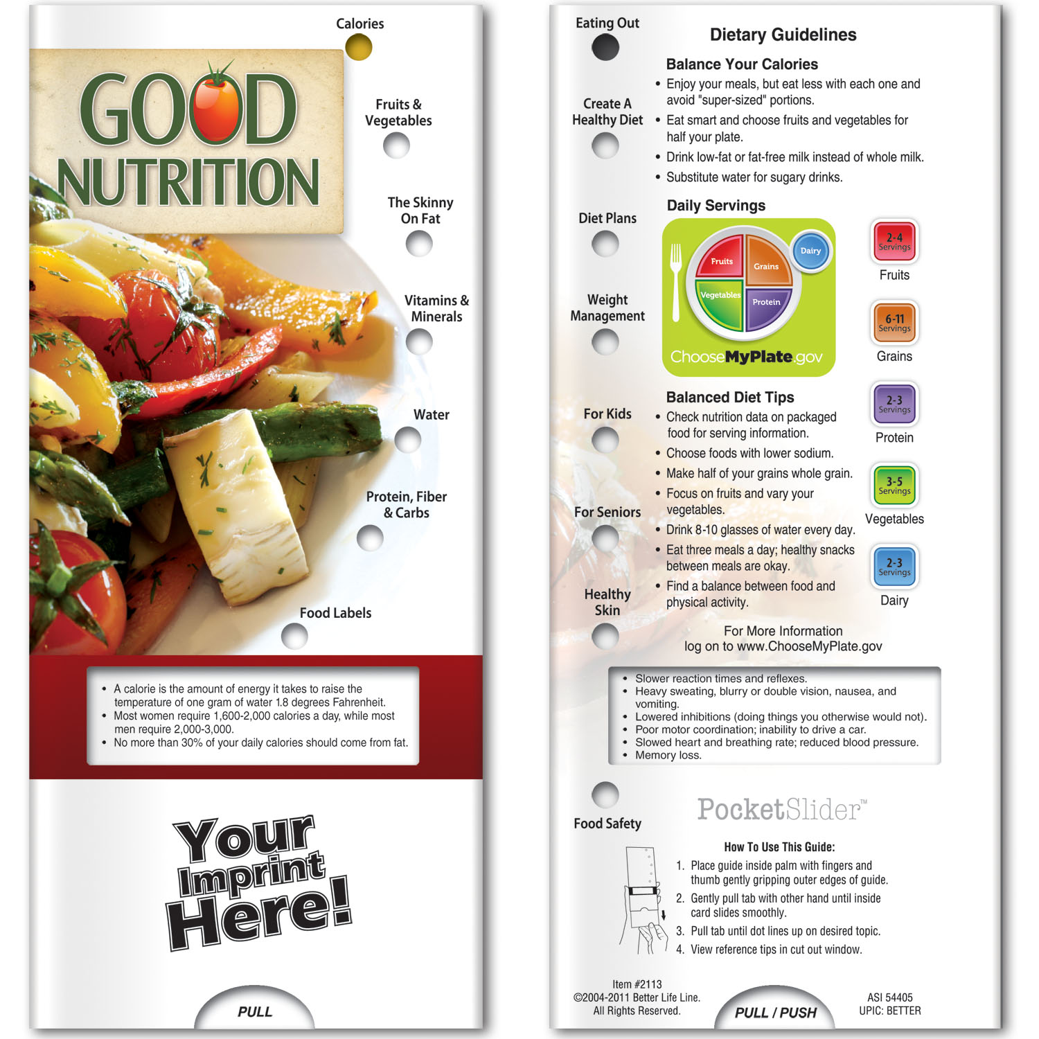 Pocket Slider - Good Nutrition 4