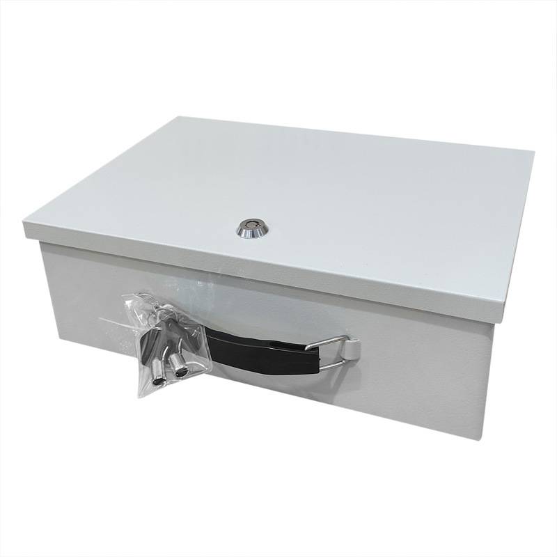 Portable Fireproof Iron Box Safe With Lock 3