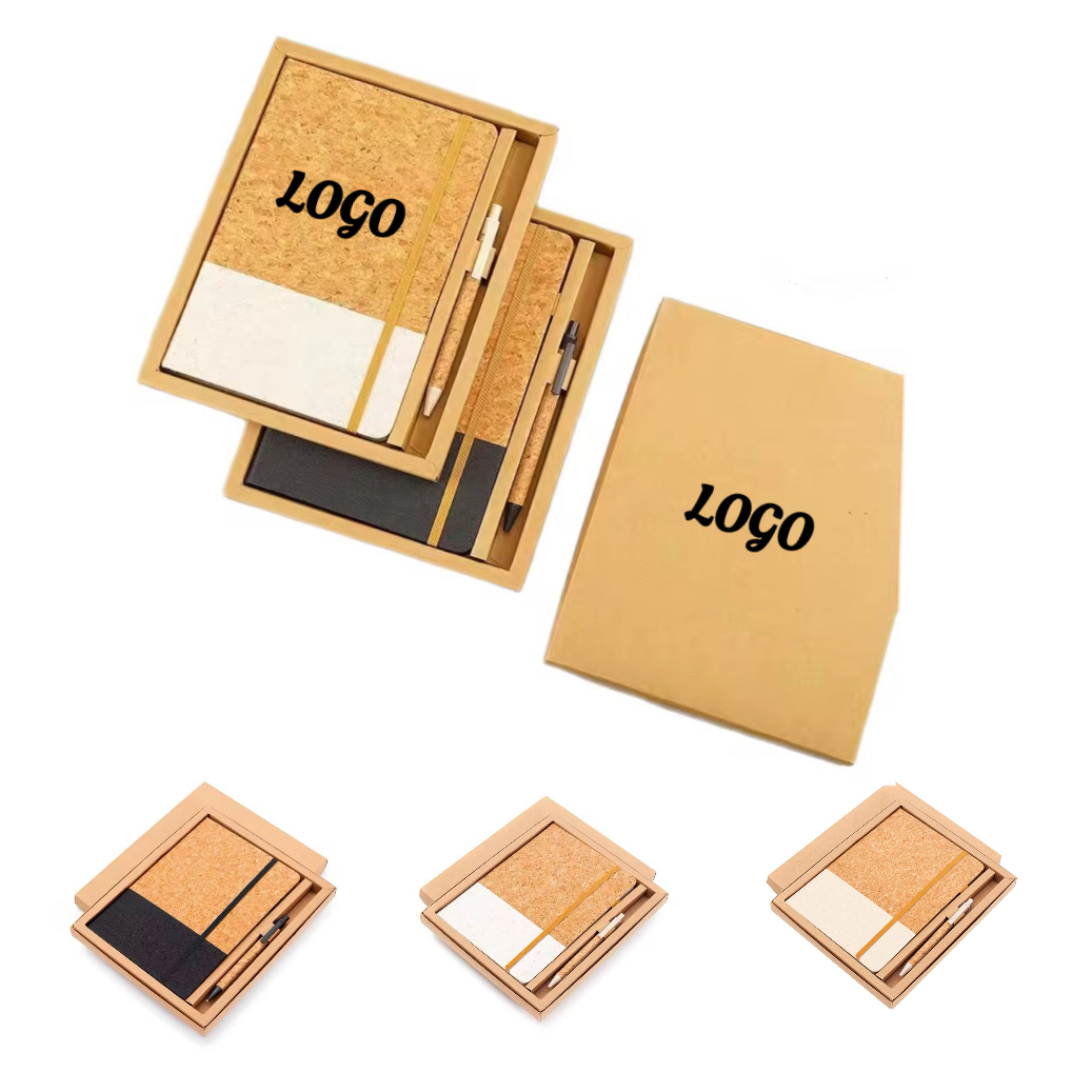 MOQ 10 pcs A5 Wooden Notebook with Pen 2