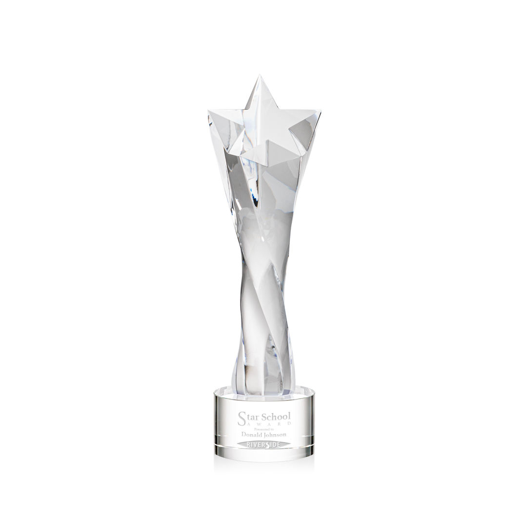 Arlington Star Award on Marvel Base - Clear 3