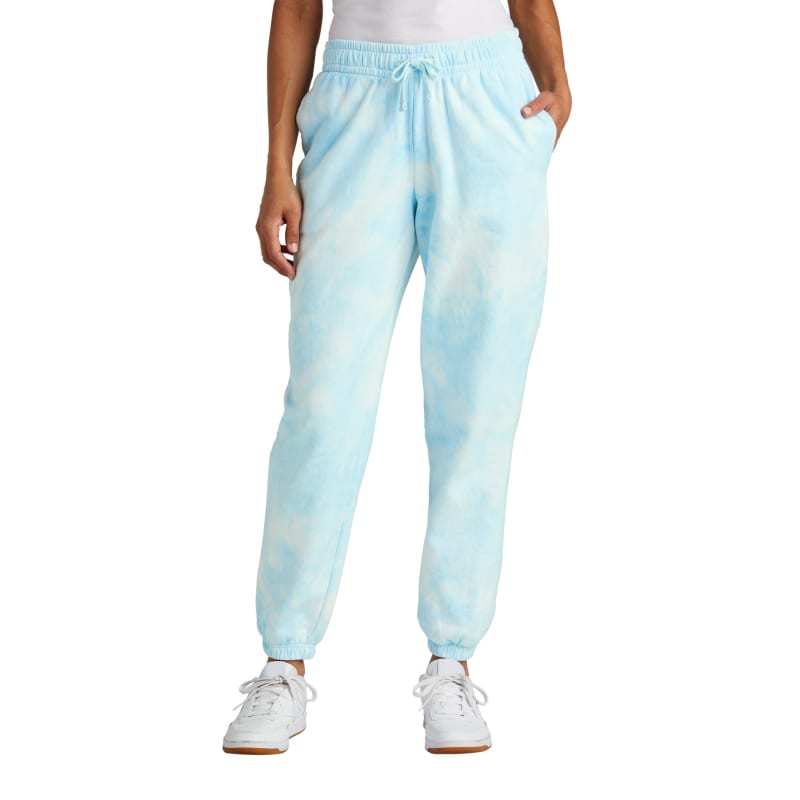 Port & Company Women's Beach Wash Cloud Tie-Dye Sweatpant 13
