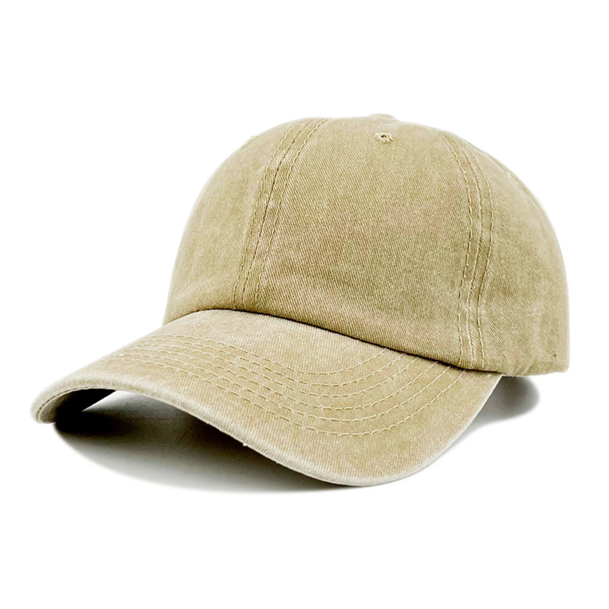 Embroidery Washed Cotton Baseball Cap 18