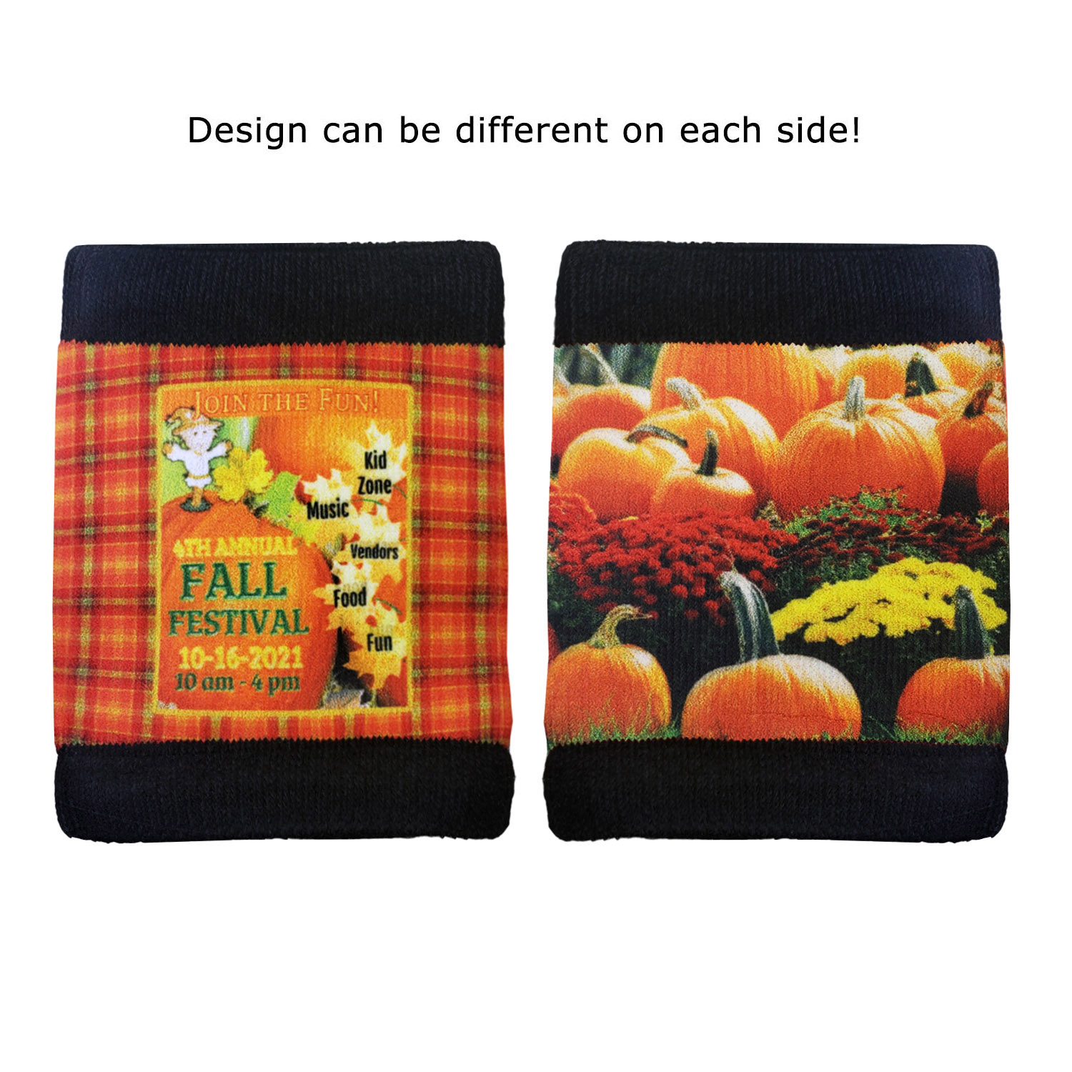Full Color Dye Sub Wristband/Beverage Wrap 4