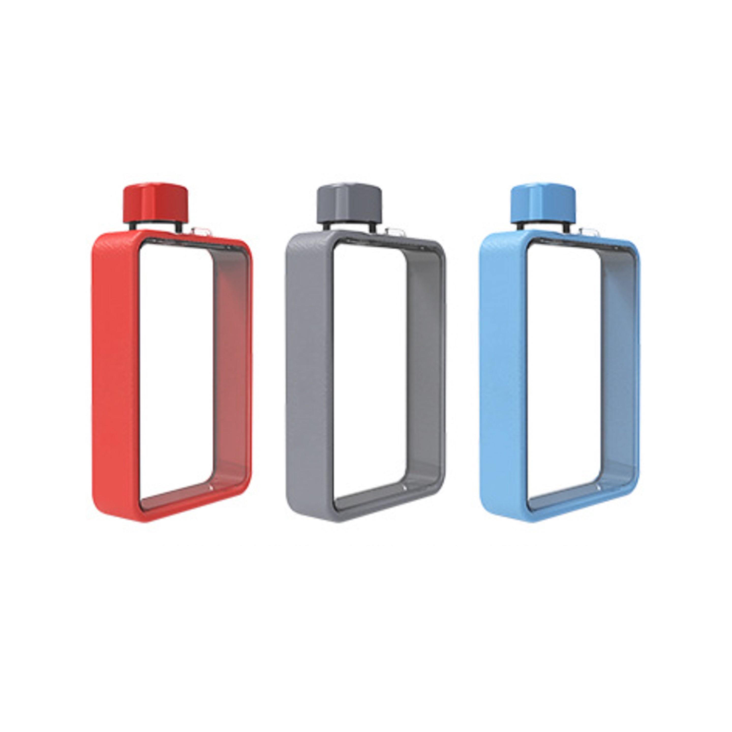 Flat Water Bottle (direct import) 5