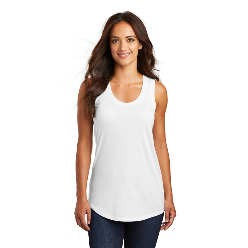 District Women's Perfect Tri Racerback Tank. 22