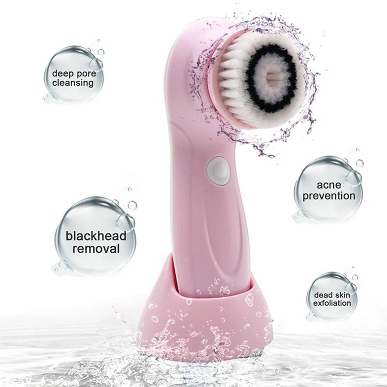 Household electric facial cleansing brush 4