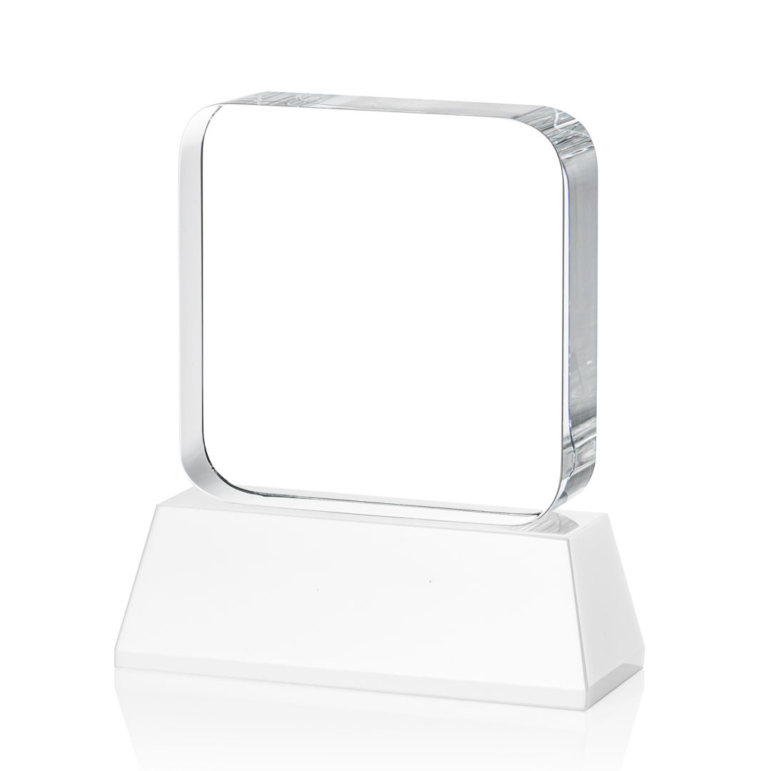 Flamborough VividPrint™ Award on Base - White 14