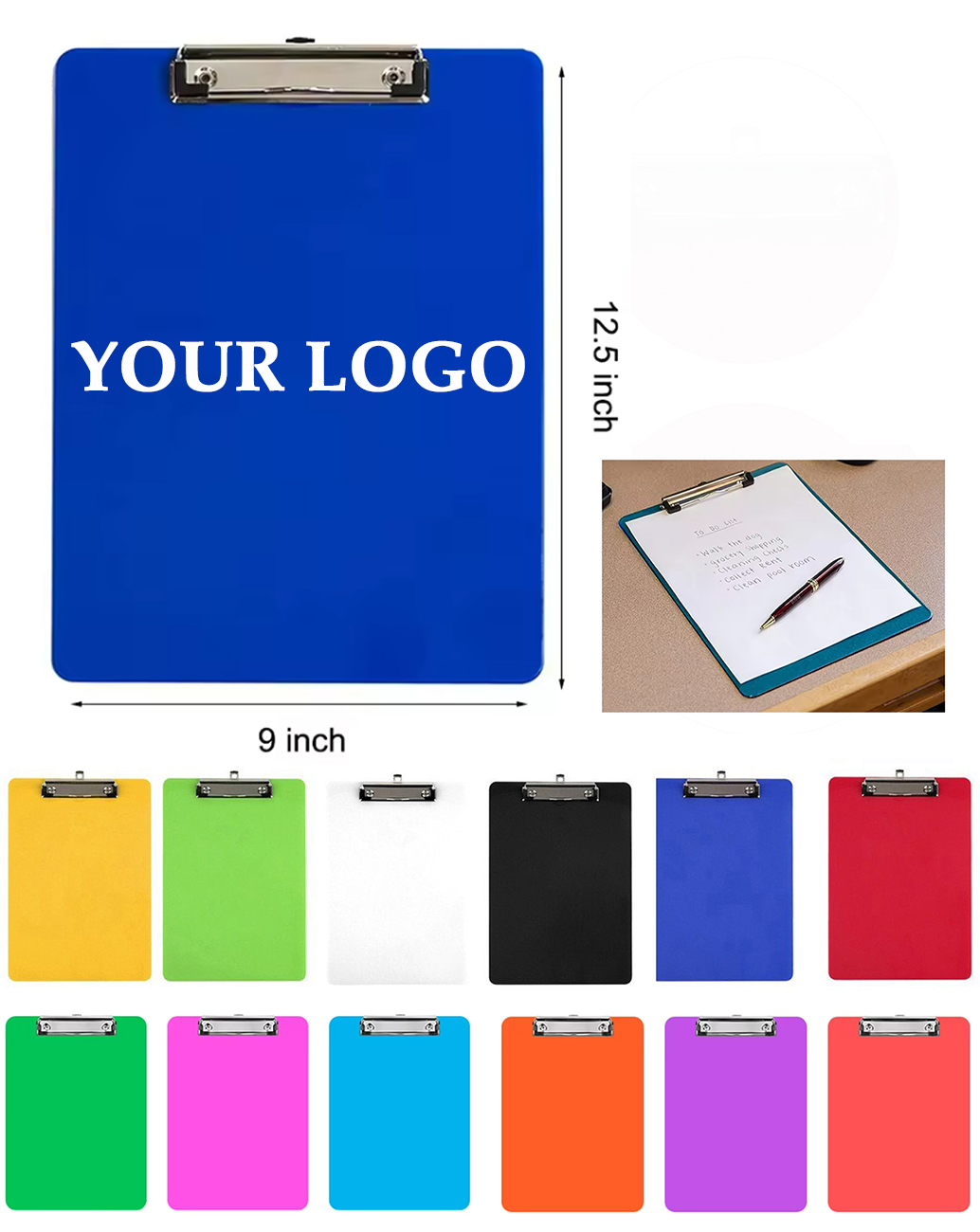 A4 Size Plastic Clipboard 2