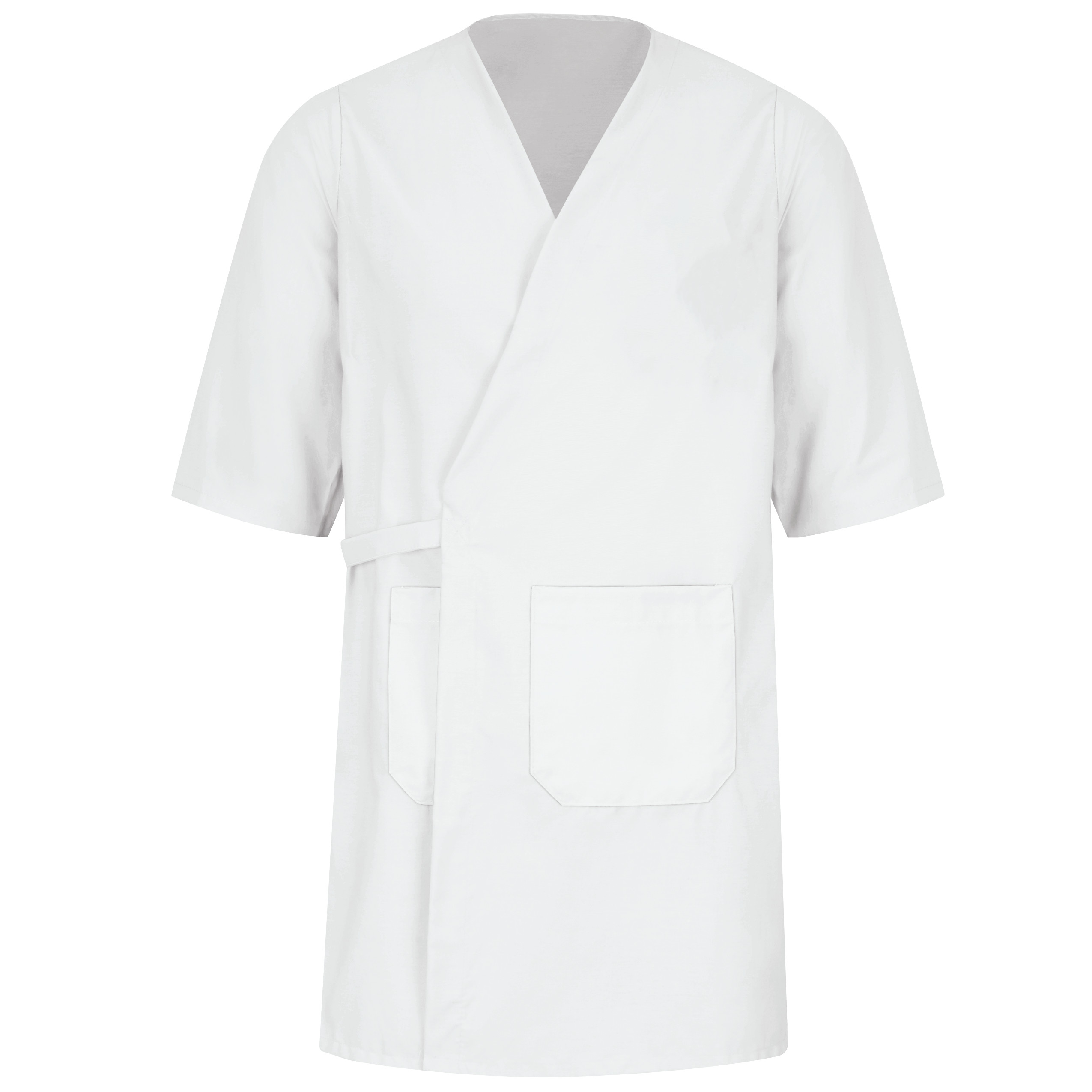 Red Kap® Collarless Butcher Wrap 2