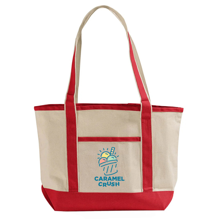 Driftwood Deluxe 12oz Canvas Tote Bag, custom tote bag with logo imprint 13