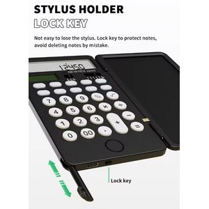 Desk LCD Scientific Calculator Notepad 1