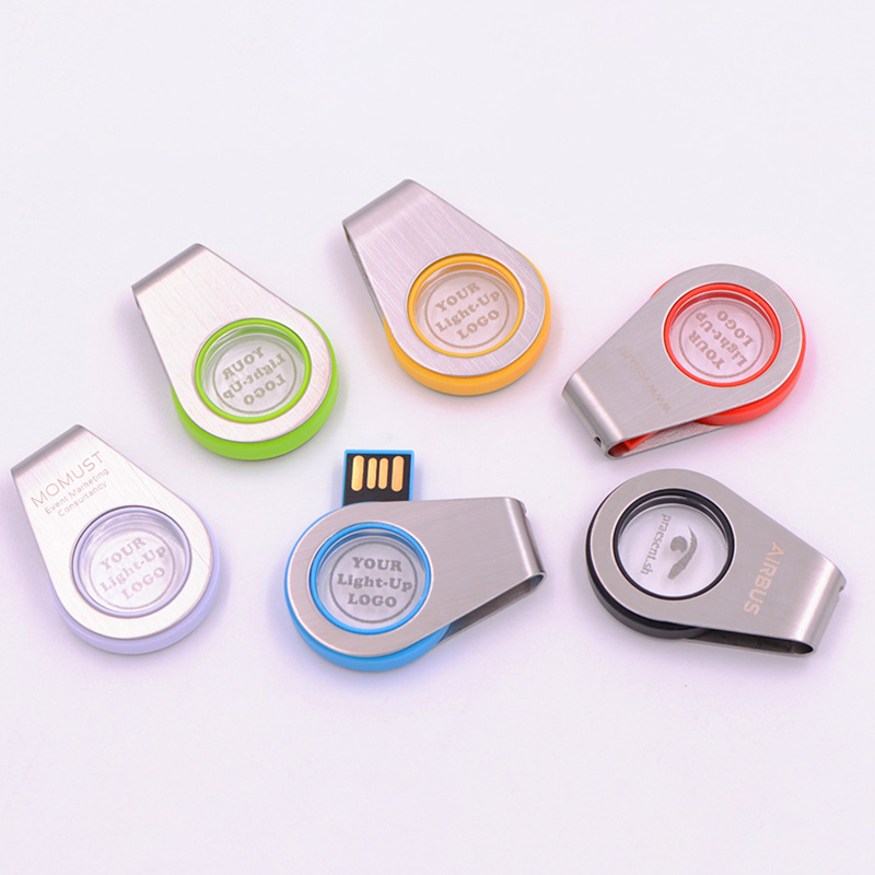 Metal USB Flash Drive with LED Screen 5