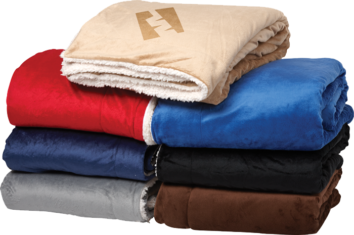 Oversize Micro-mink Sherpa Blanket 9