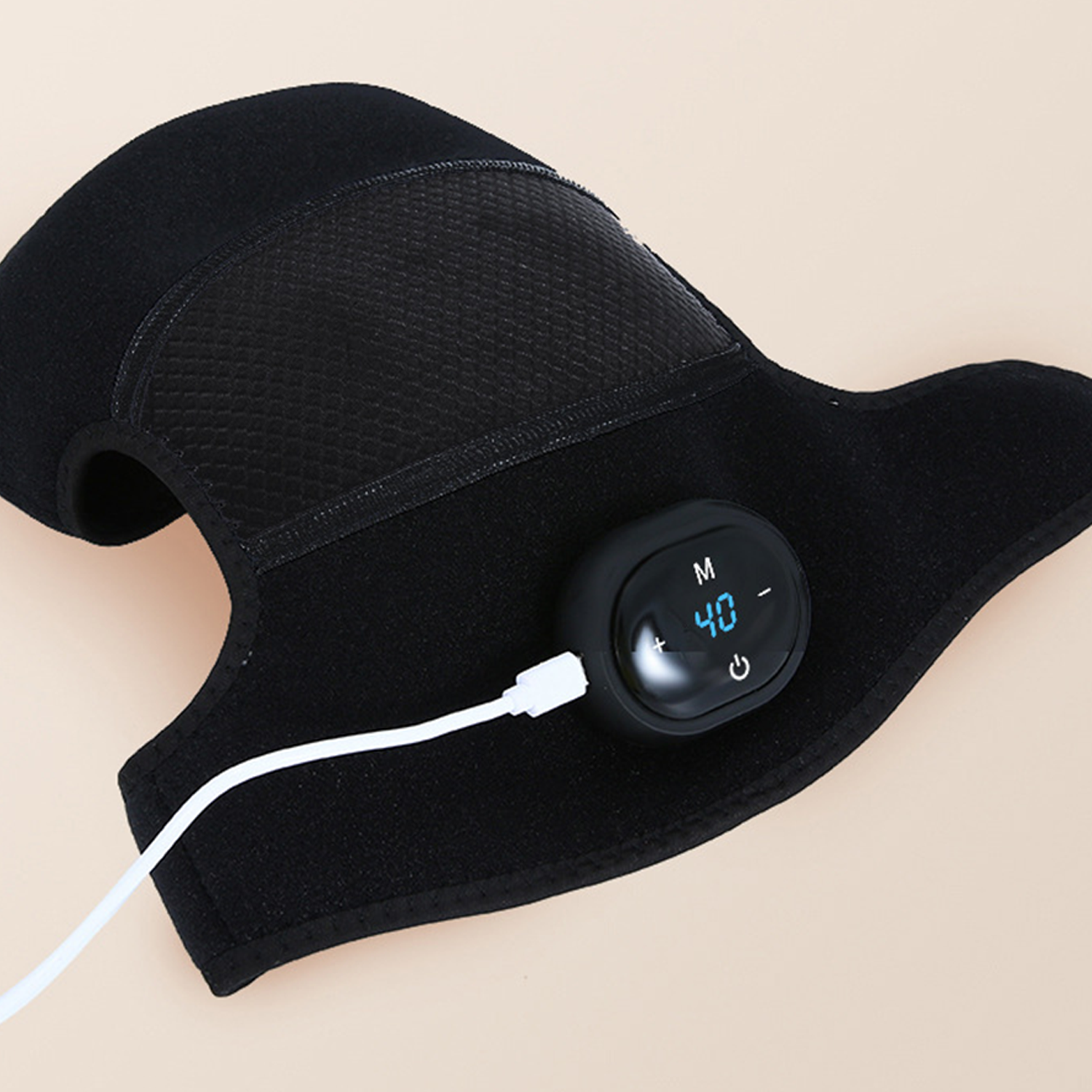 3-in-1 Heated Knee Massager Support Brace Wrap 4