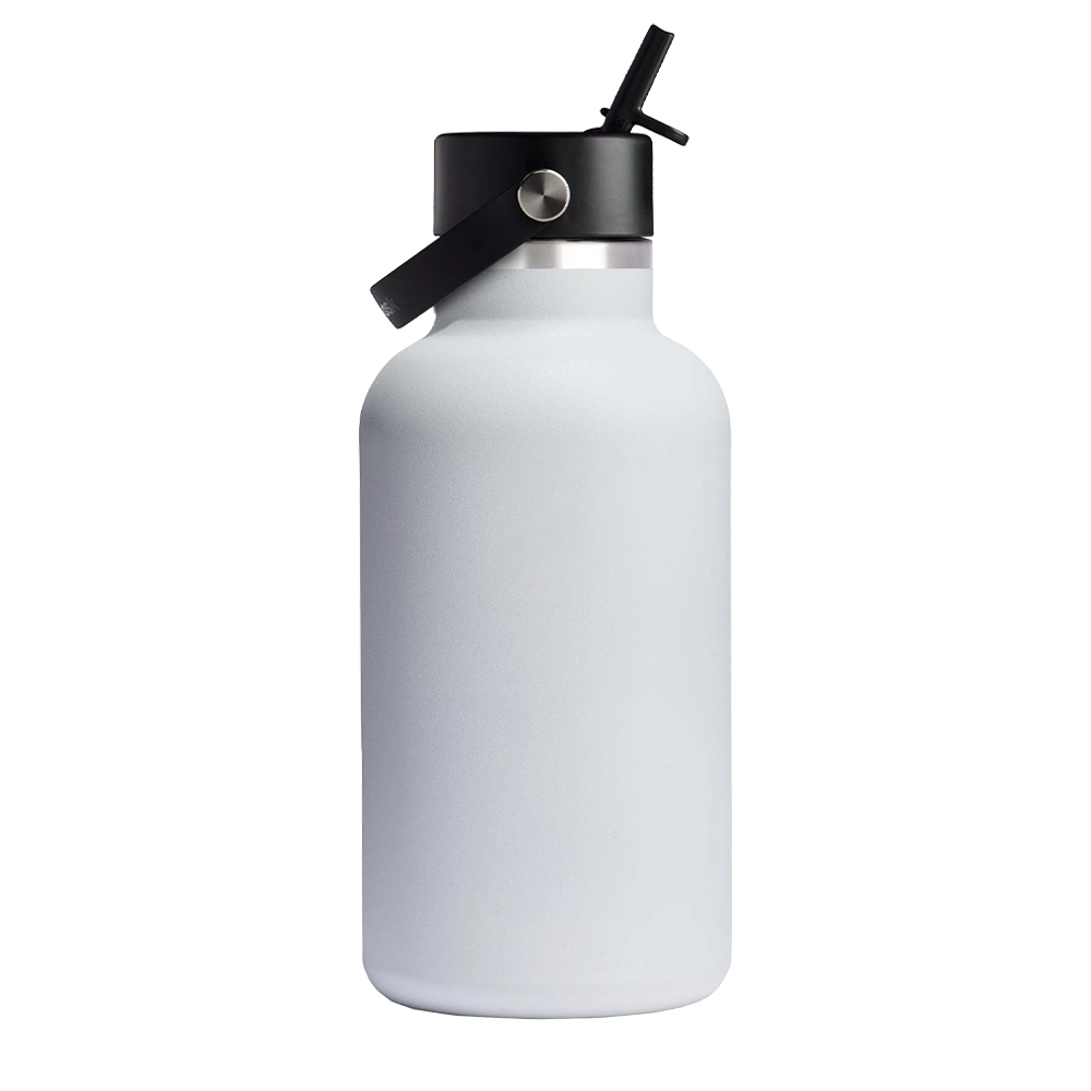 Hydro Flask 64 oz Wide Mouth Bottle with Flex Straw Cap 8