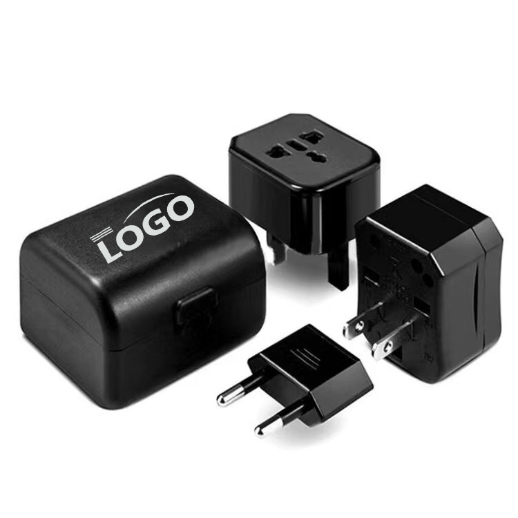 Universal Compact Travel Adapter Plug Kit 2
